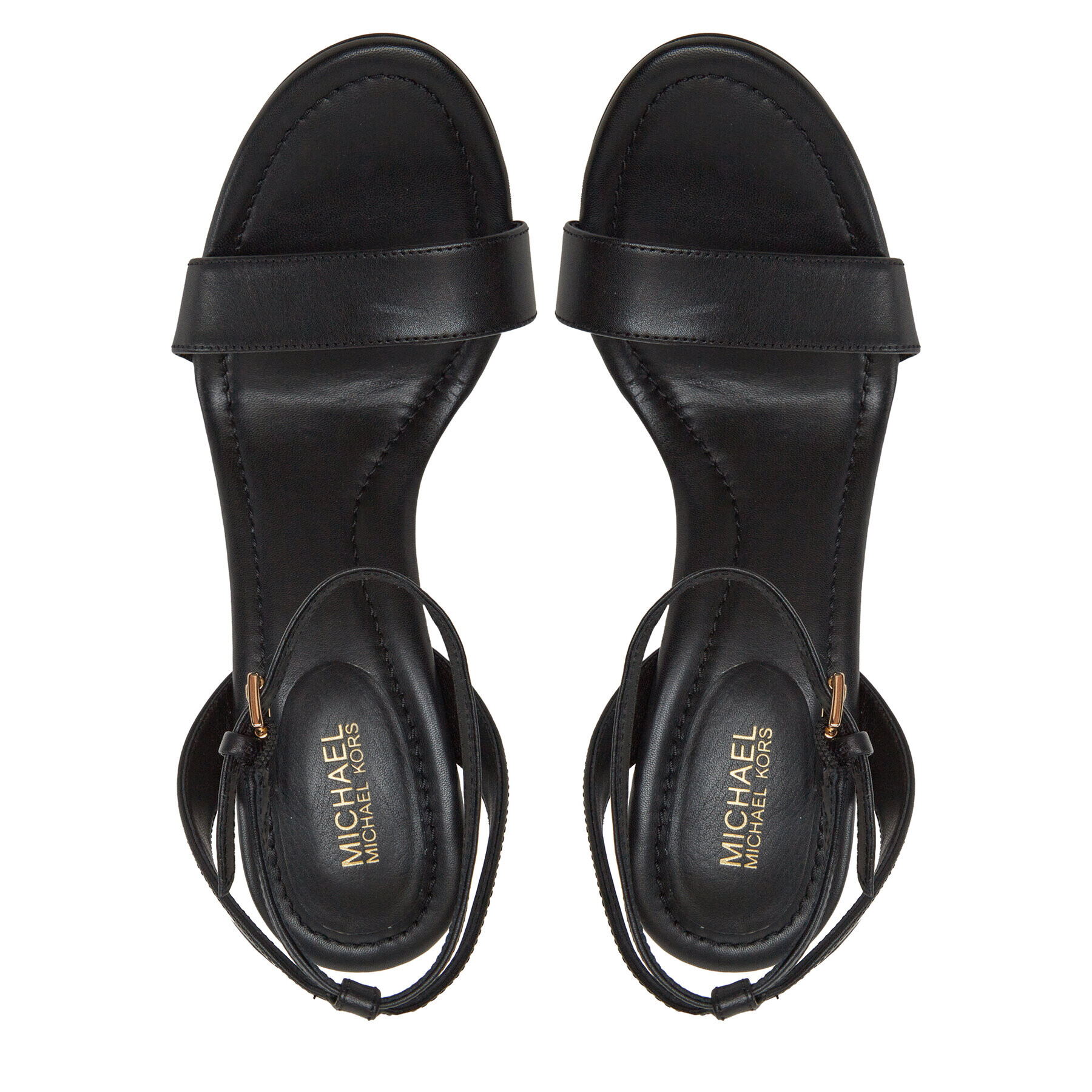 MICHAEL Michael Kors Sandále Tenley Sandal 40H3TYHS1L Čierna - Pepit.sk