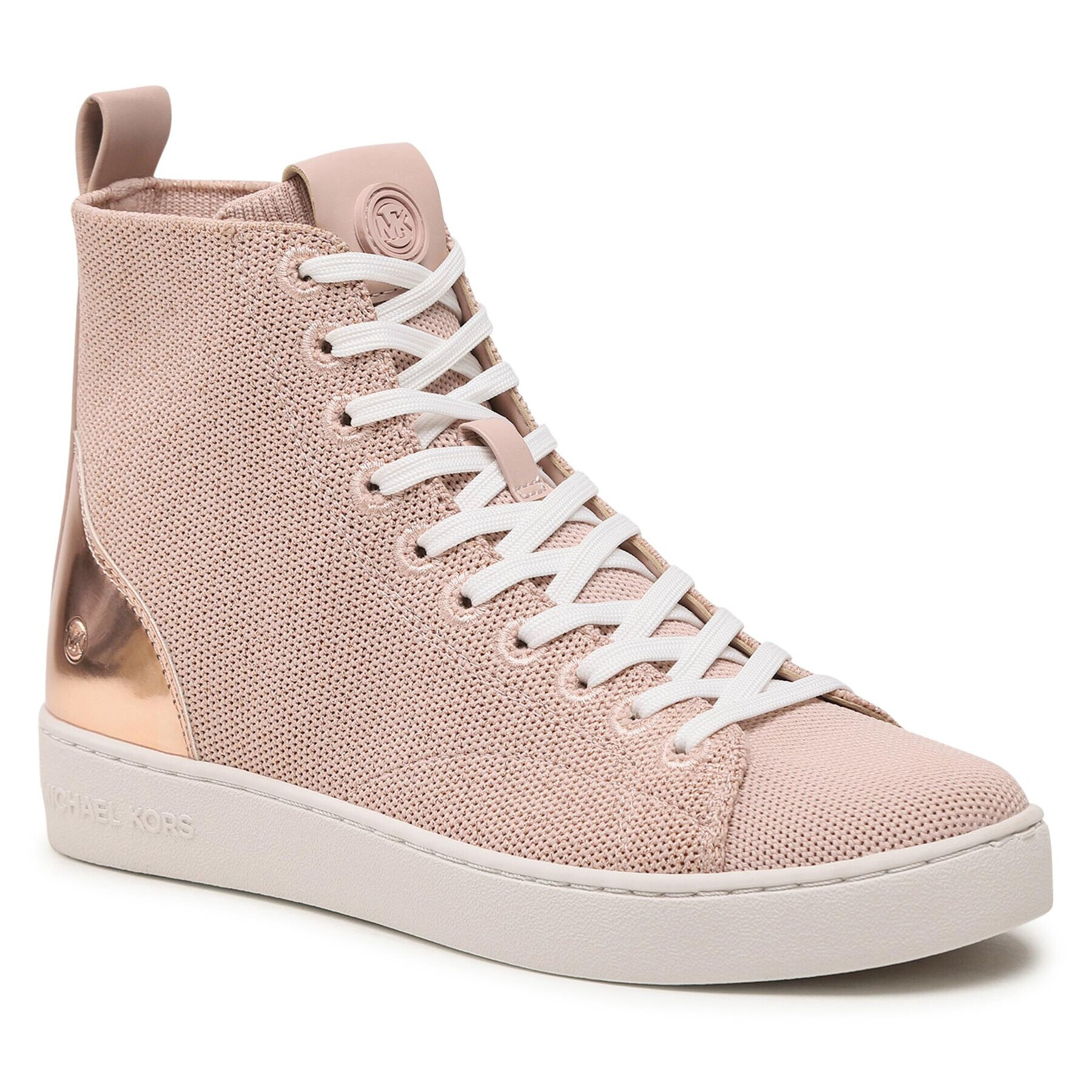 MICHAEL Michael Kors Sneakersy Eddie Knit High Top 43S3NVFS2D Ružová - Pepit.sk