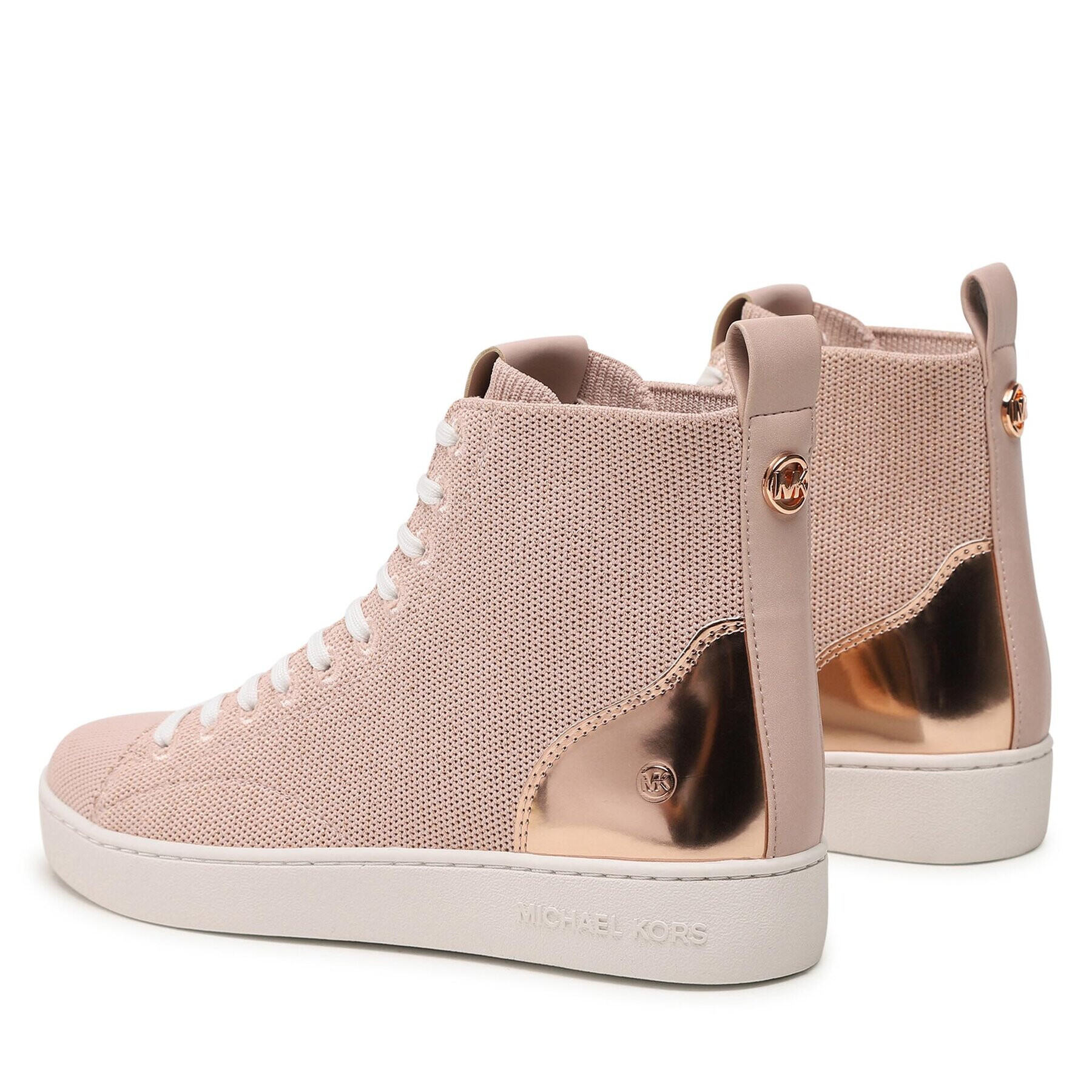 MICHAEL Michael Kors Sneakersy Eddie Knit High Top 43S3NVFS2D Ružová - Pepit.sk