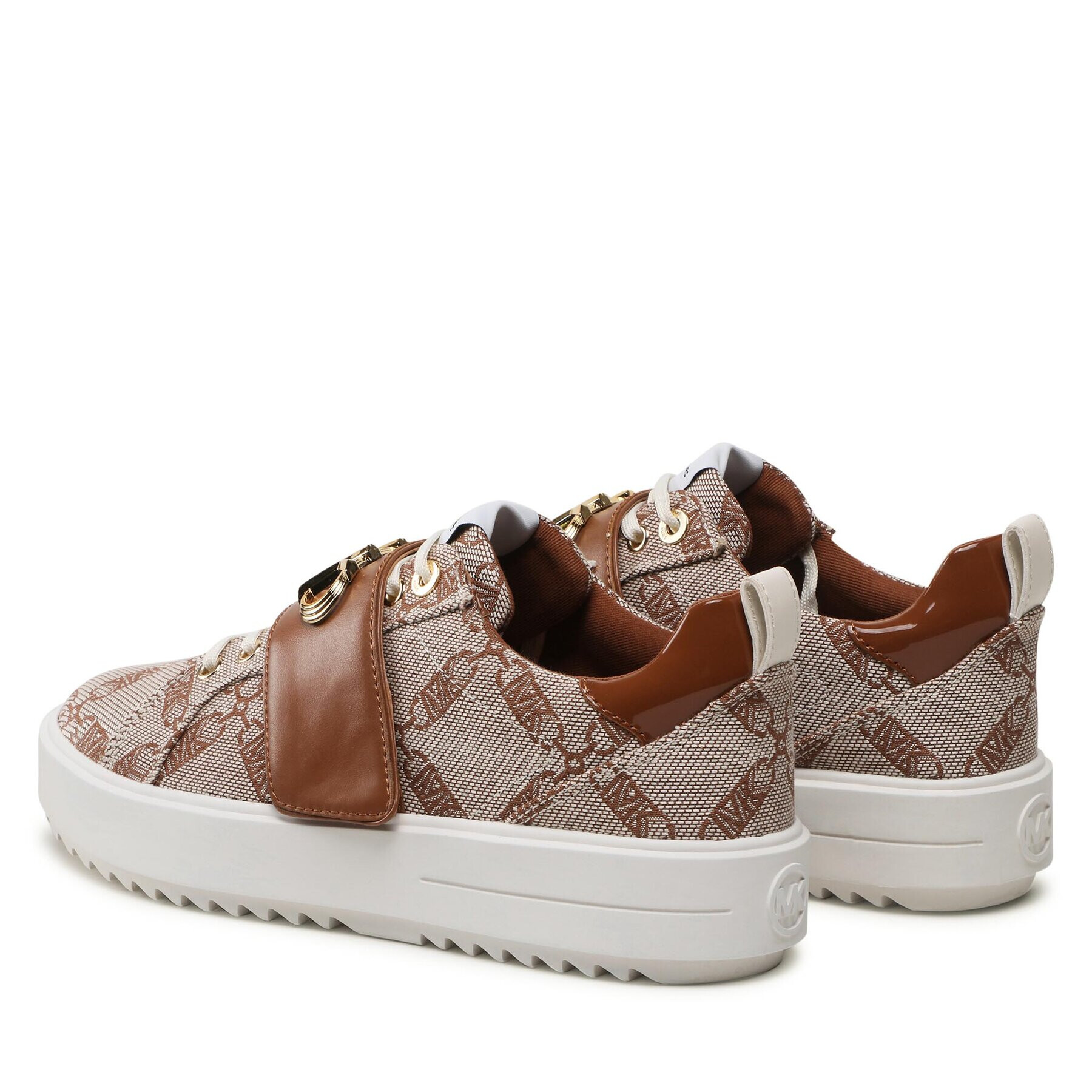 MICHAEL Michael Kors Sneakersy Emmet Strap Lace Up 43S3EMFS1Y Hnedá - Pepit.sk