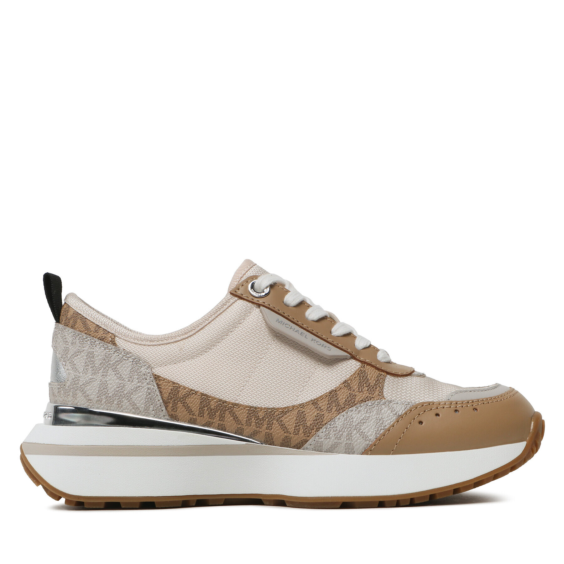 MICHAEL Michael Kors Sneakersy Flynn Trainer 43S3FYFS5D Écru - Pepit.sk