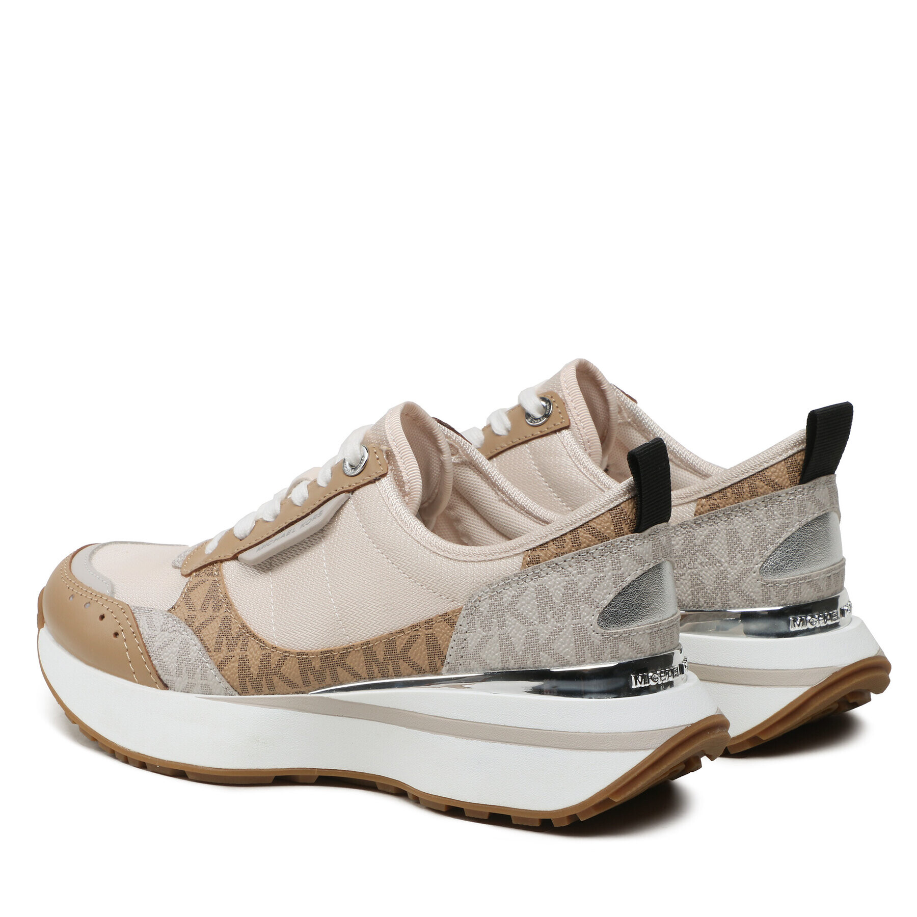 MICHAEL Michael Kors Sneakersy Flynn Trainer 43S3FYFS5D Écru - Pepit.sk