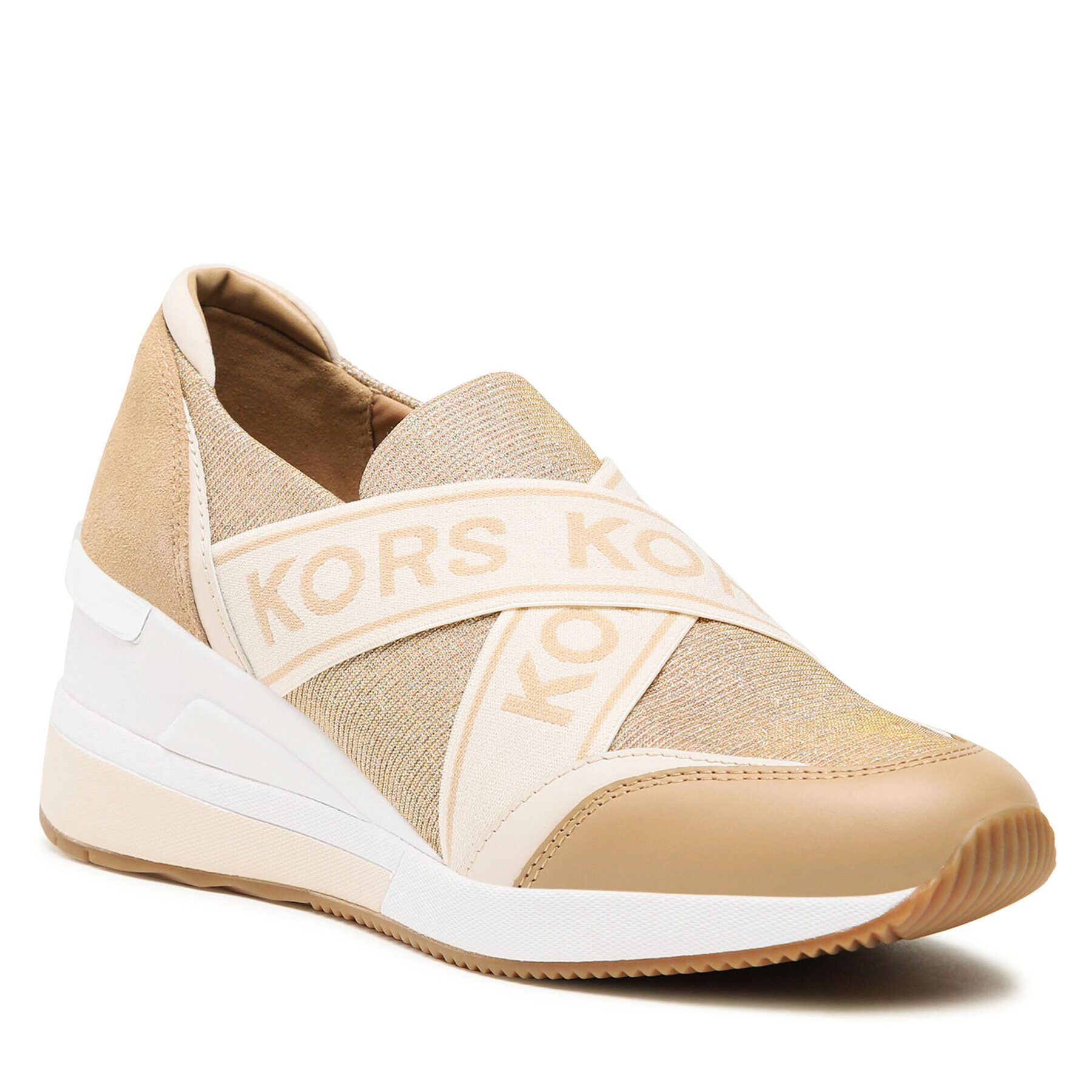 MICHAEL Michael Kors Sneakersy Geena Slip On Trainer 43F3GNFP2D Hnedá - Pepit.sk