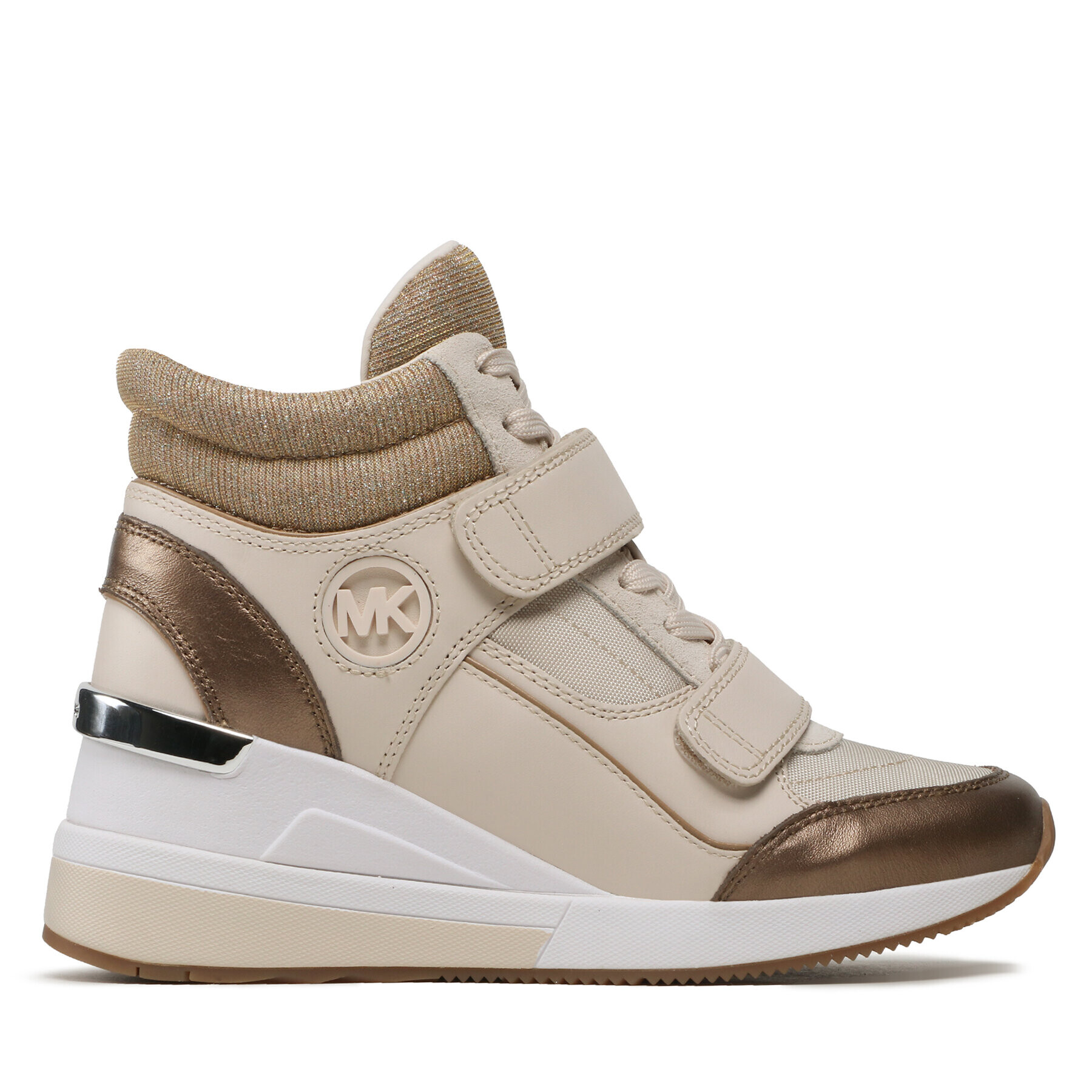 MICHAEL Michael Kors Sneakersy Gentry High Top 43F3GYFE4D Béžová - Pepit.sk