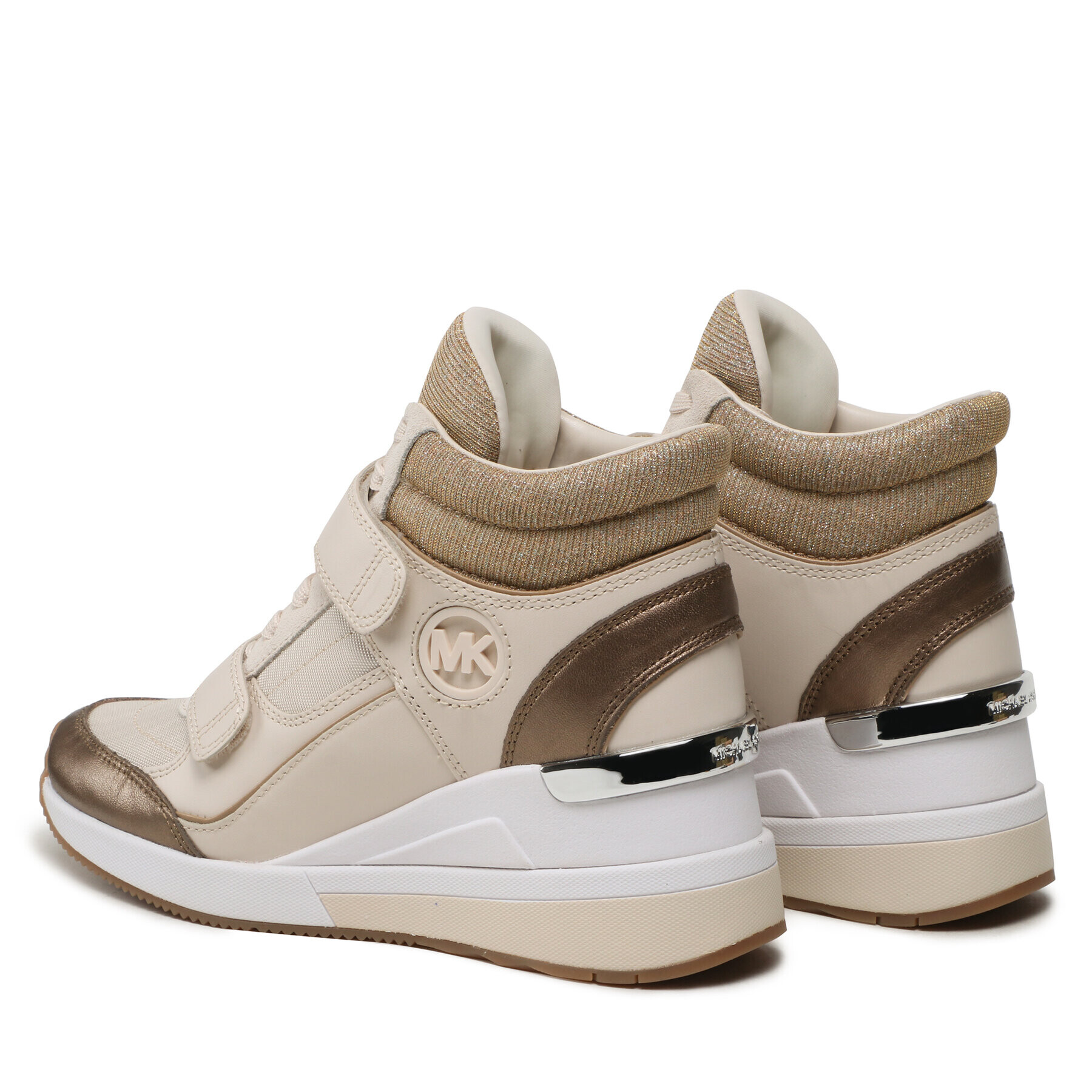 MICHAEL Michael Kors Sneakersy Gentry High Top 43F3GYFE4D Béžová - Pepit.sk