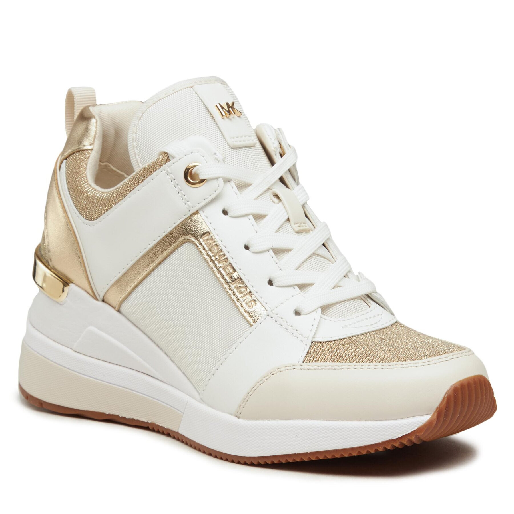 MICHAEL Michael Kors Sneakersy Georgie Trainer 43R3GEFS2D Biela - Pepit.sk