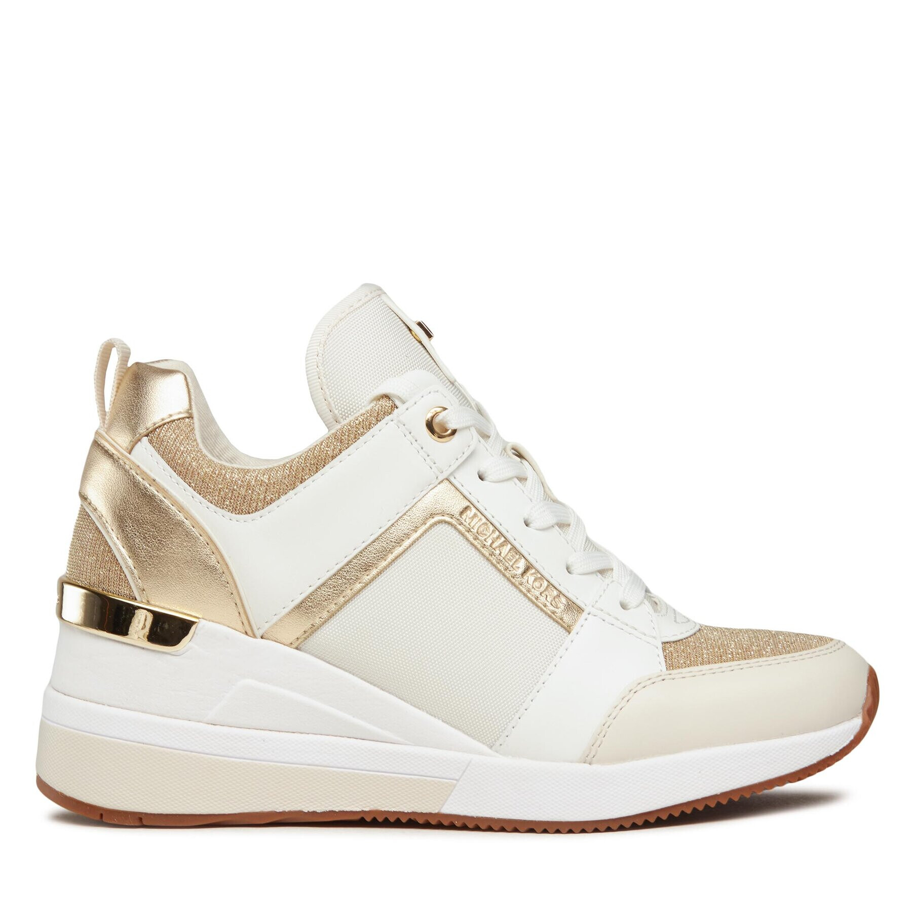 MICHAEL Michael Kors Sneakersy Georgie Trainer 43R3GEFS2D Biela - Pepit.sk