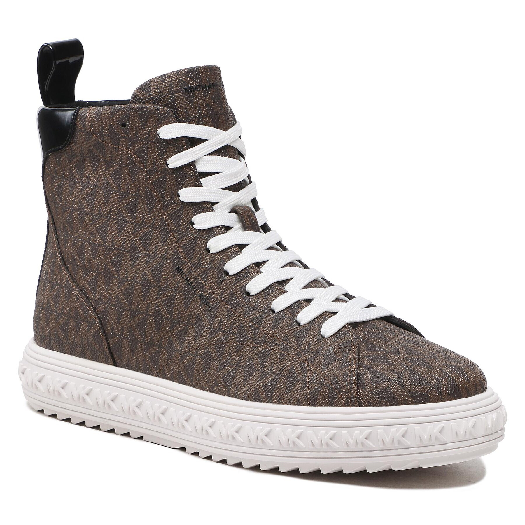 MICHAEL Michael Kors Sneakersy Grove High Top 43F2GVFE6B Hnedá - Pepit.sk