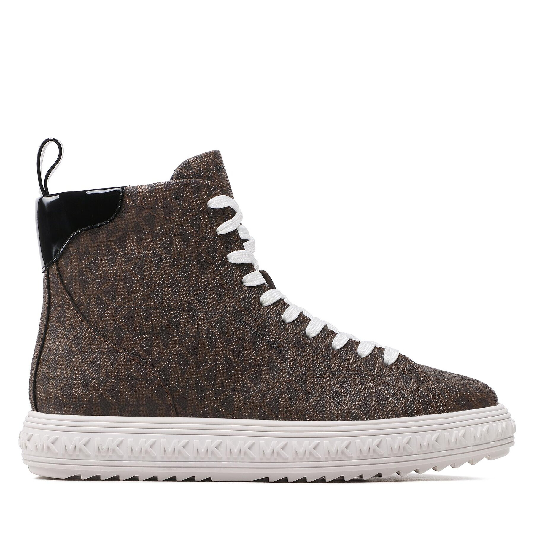 MICHAEL Michael Kors Sneakersy Grove High Top 43F2GVFE6B Hnedá - Pepit.sk