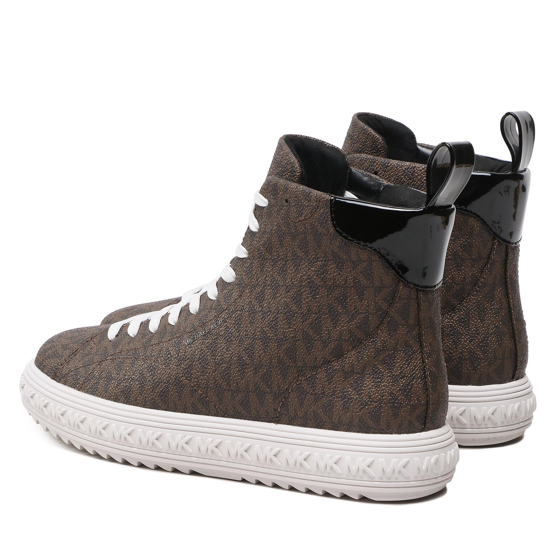 MICHAEL Michael Kors Sneakersy Grove High Top 43F2GVFE6B Hnedá - Pepit.sk