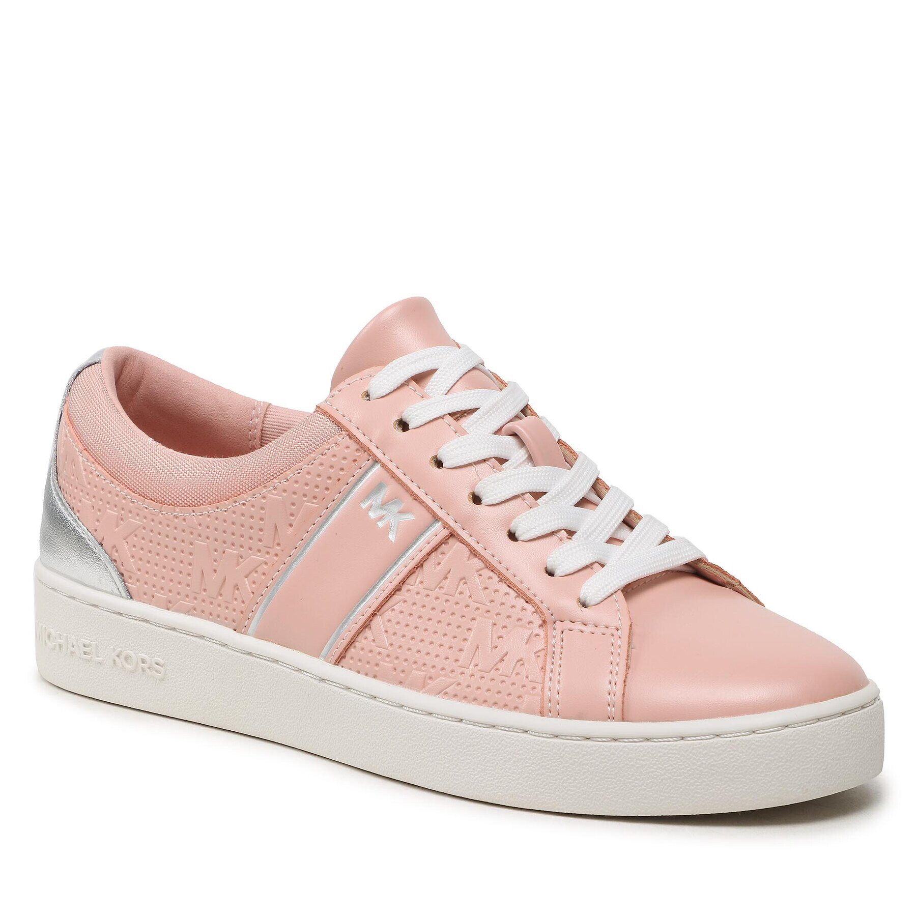 MICHAEL Michael Kors Sneakersy Juno Stripe Lace Up 43S3JUFSBB Ružová - Pepit.sk