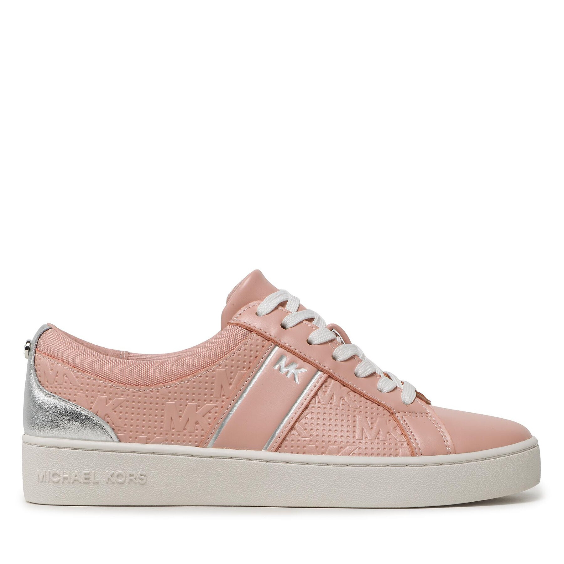 MICHAEL Michael Kors Sneakersy Juno Stripe Lace Up 43S3JUFSBB Ružová - Pepit.sk