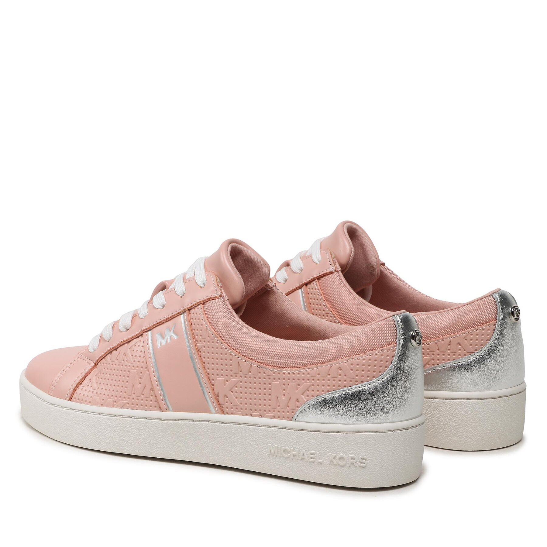 MICHAEL Michael Kors Sneakersy Juno Stripe Lace Up 43S3JUFSBB Ružová - Pepit.sk