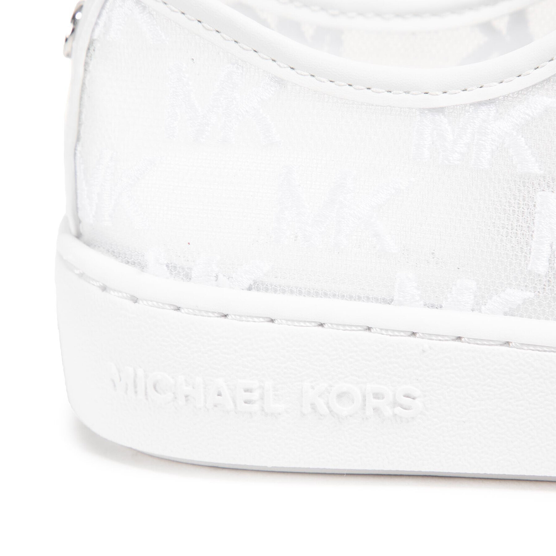 MICHAEL Michael Kors Sneakersy Olivia Lace Up 43S1OLFS1D Biela - Pepit.sk