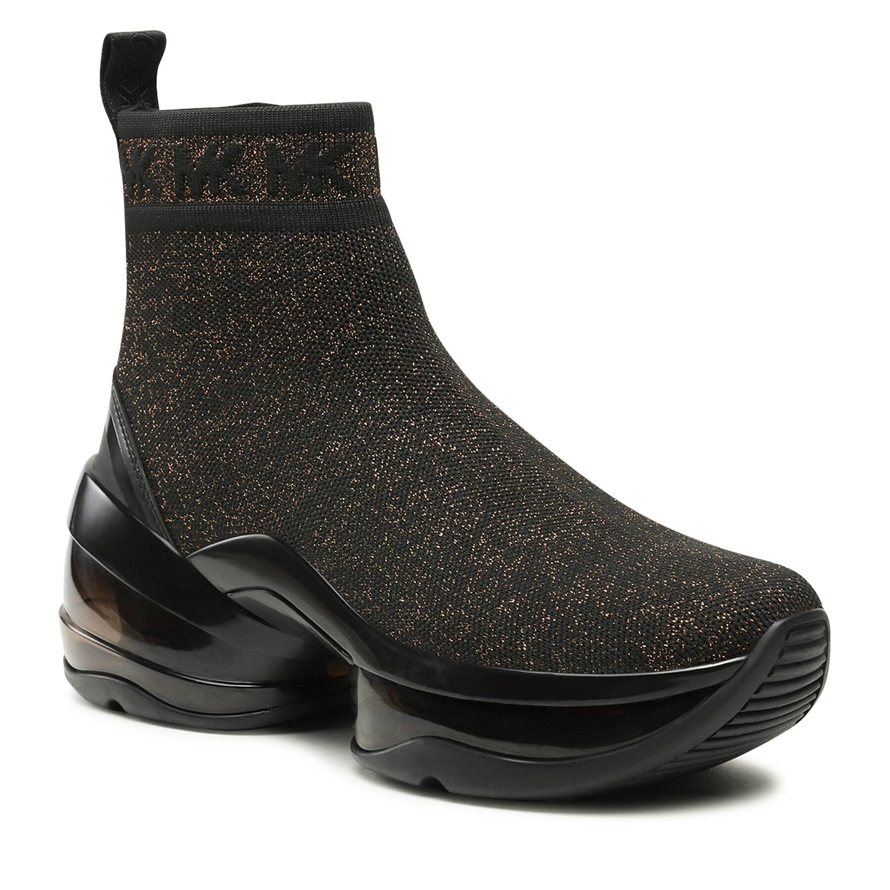 MICHAEL Michael Kors Sneakersy Olympia Bootie Extreme 43F3OLFE5D Čierna - Pepit.sk