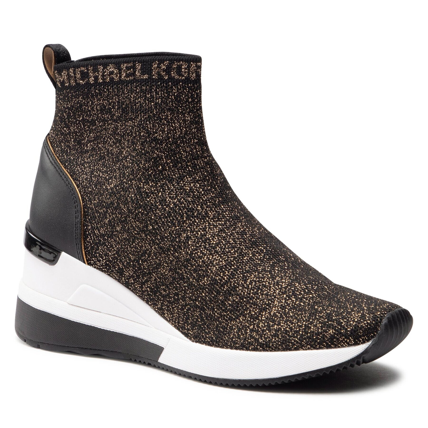 MICHAEL Michael Kors Sneakersy Skyler Bootie 43F3SKFE5M Čierna - Pepit.sk