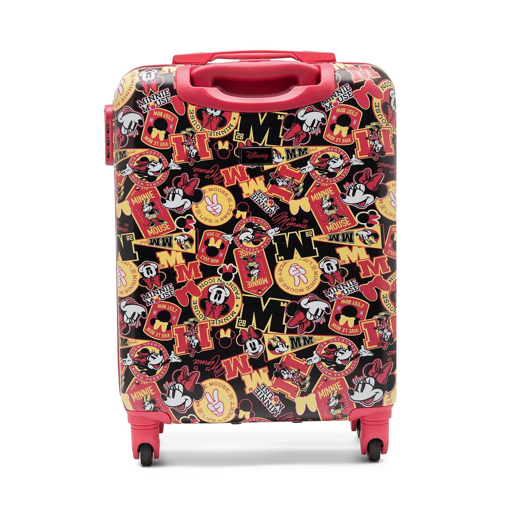 Minnie Mouse Malý pevný kufor ACCCS-AW23-128DSTC-S Červená - Pepit.sk