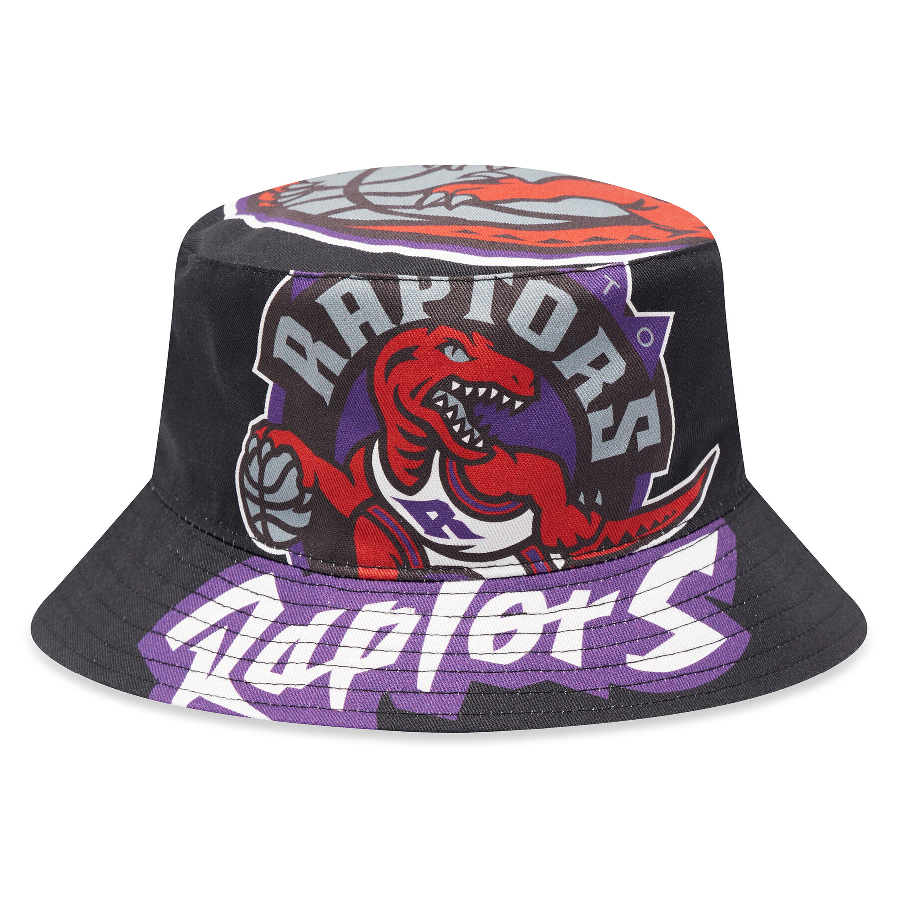 Mitchell & Ness Klobúk Nba Cut Up Bucket Raptors BUCKSH21322 Čierna - Pepit.sk