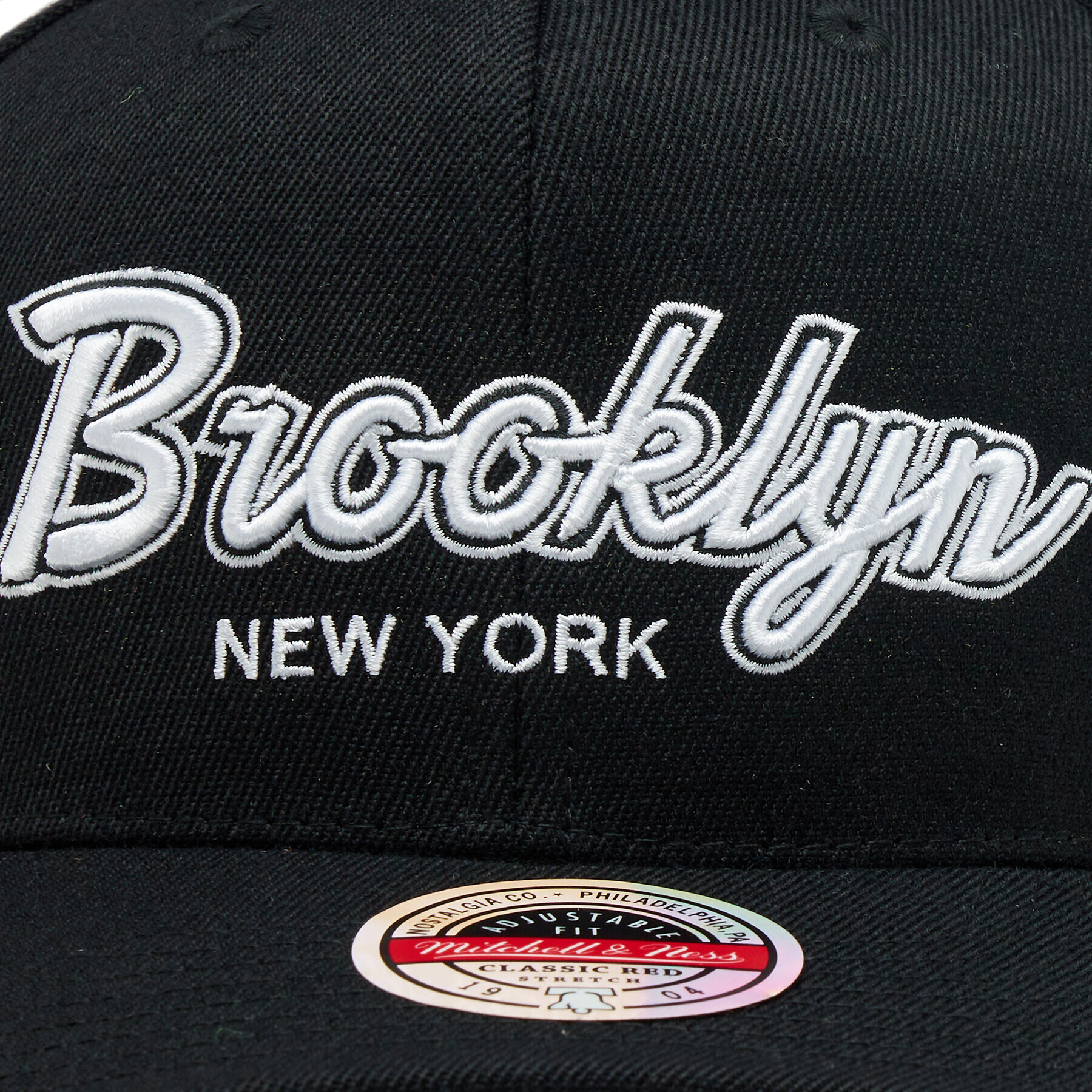 Mitchell & Ness Šiltovka Brooklyn Nets 6HSSHATS-040 Čierna - Pepit.sk