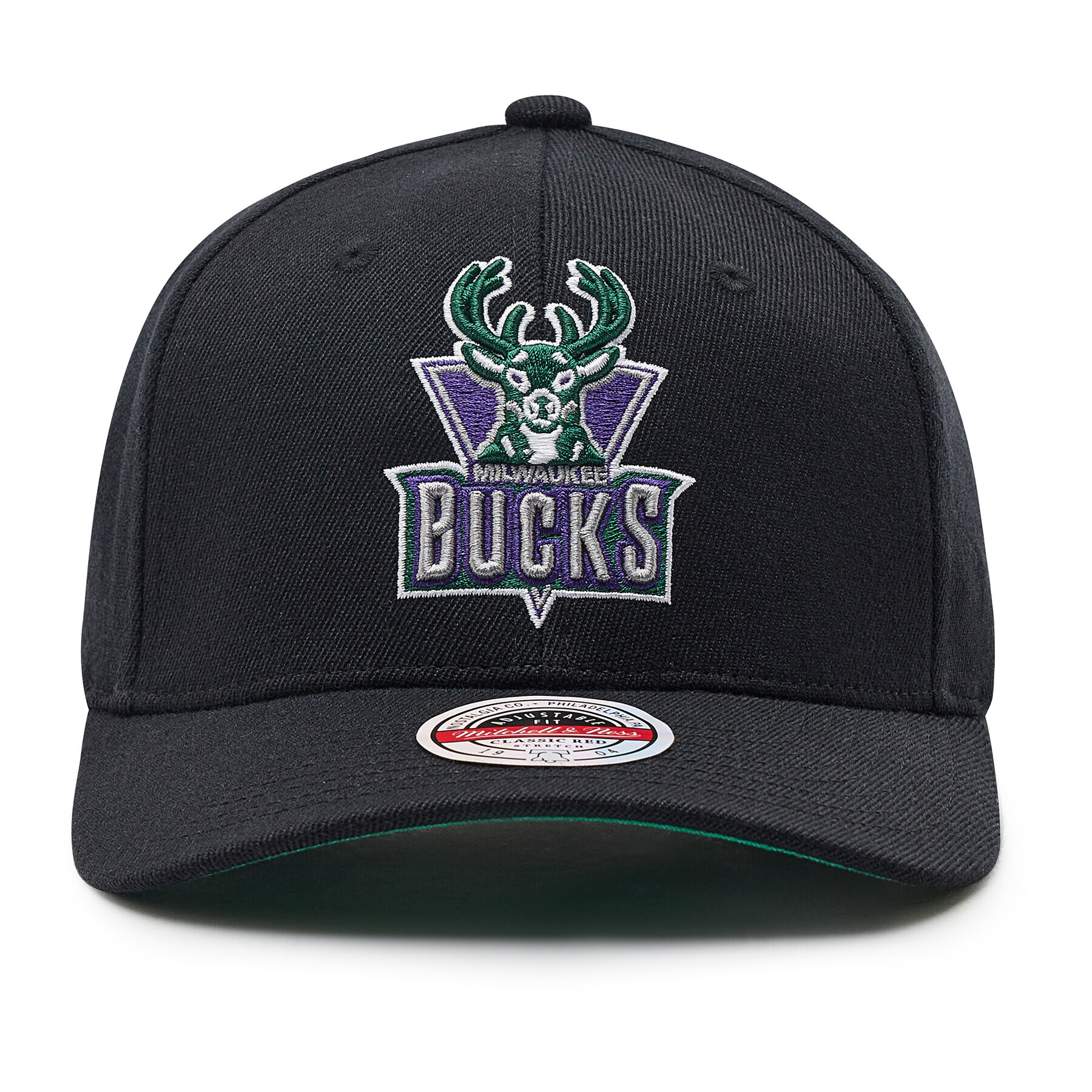 Mitchell & Ness Šiltovka Milwaukee Bucks HHSSINTL102 Čierna - Pepit.sk