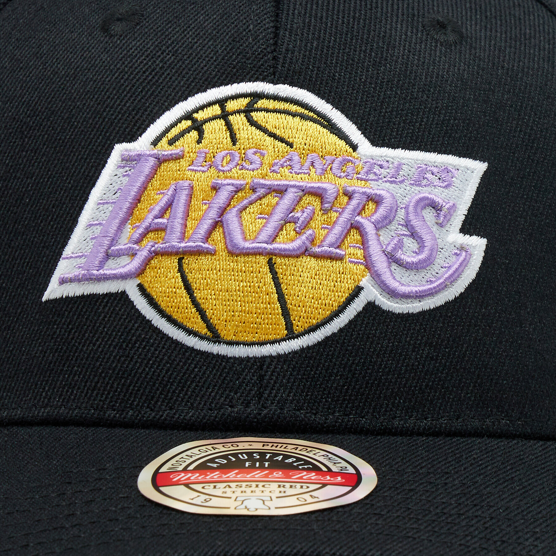 Mitchell & Ness Šiltovka NBA Los Angeles Lakers Team High Crown 6 Čierna - Pepit.sk