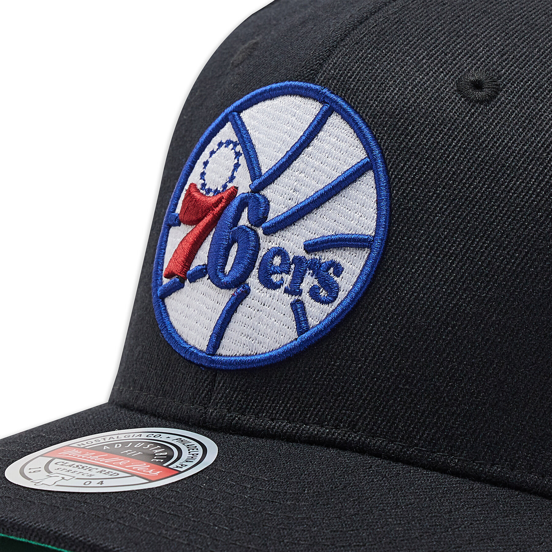 Mitchell & Ness Šiltovka Philadelphia 76ers HHSSINTL102 Čierna - Pepit.sk