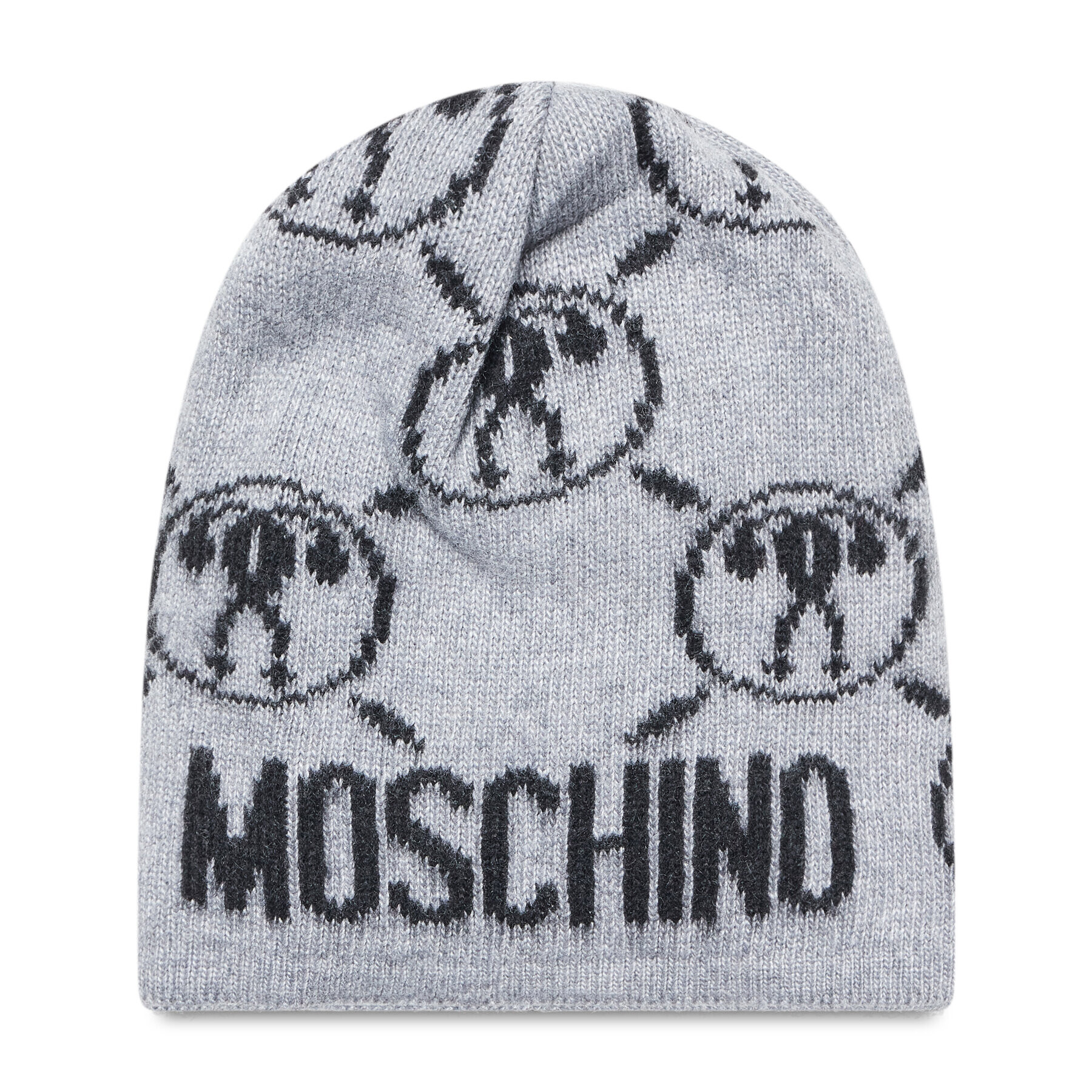 MOSCHINO Čiapka 65329 0M2843 Sivá - Pepit.sk