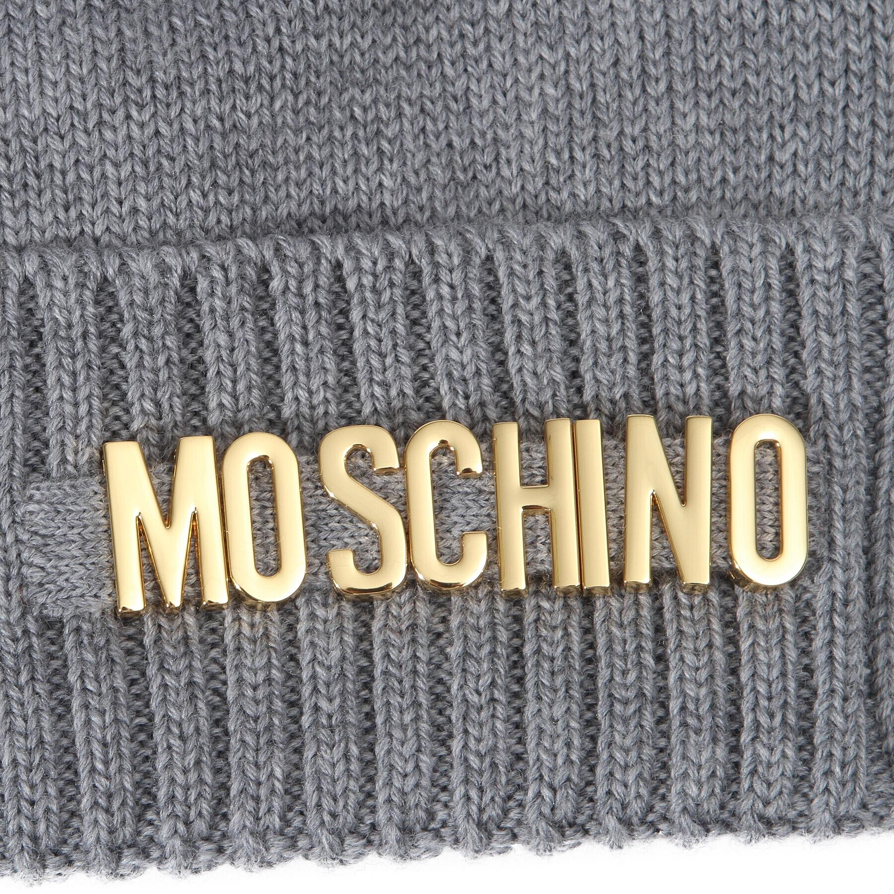 MOSCHINO Čiapka 65380 0M2972 Sivá - Pepit.sk