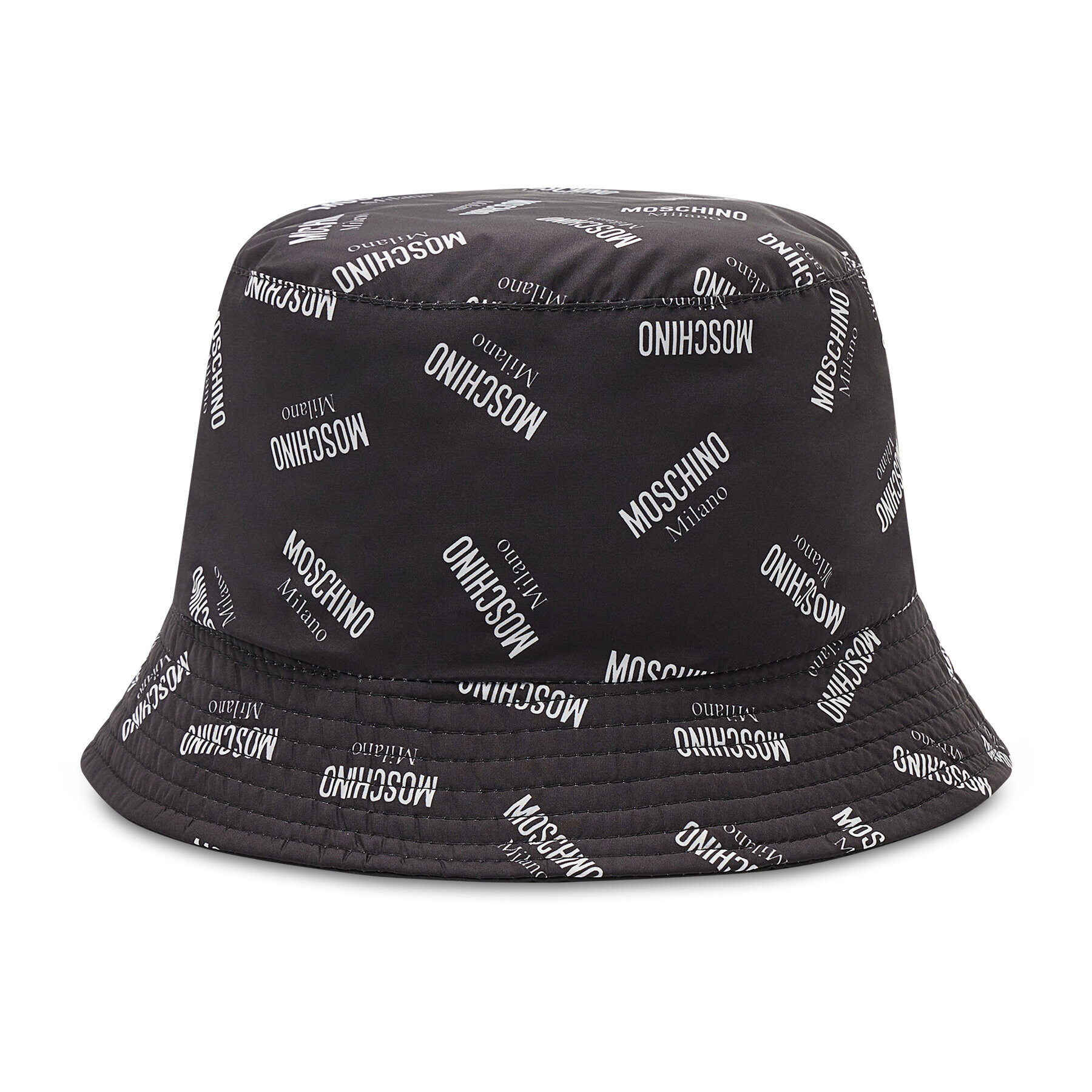 MOSCHINO Klobúk Bucket 65181 0M2171 Čierna - Pepit.sk