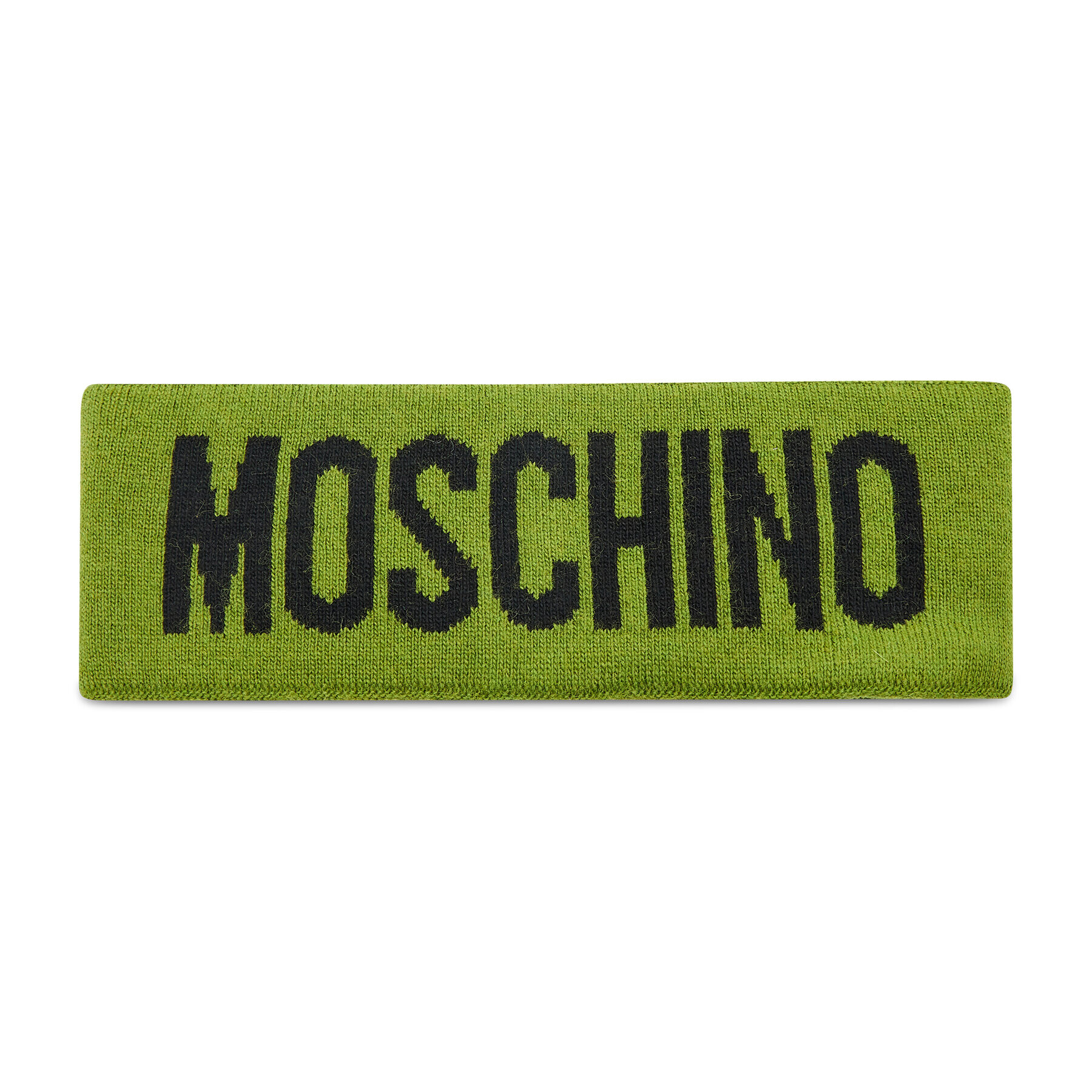 MOSCHINO Textilná čelenka 65235 0M2355 Zelená - Pepit.sk