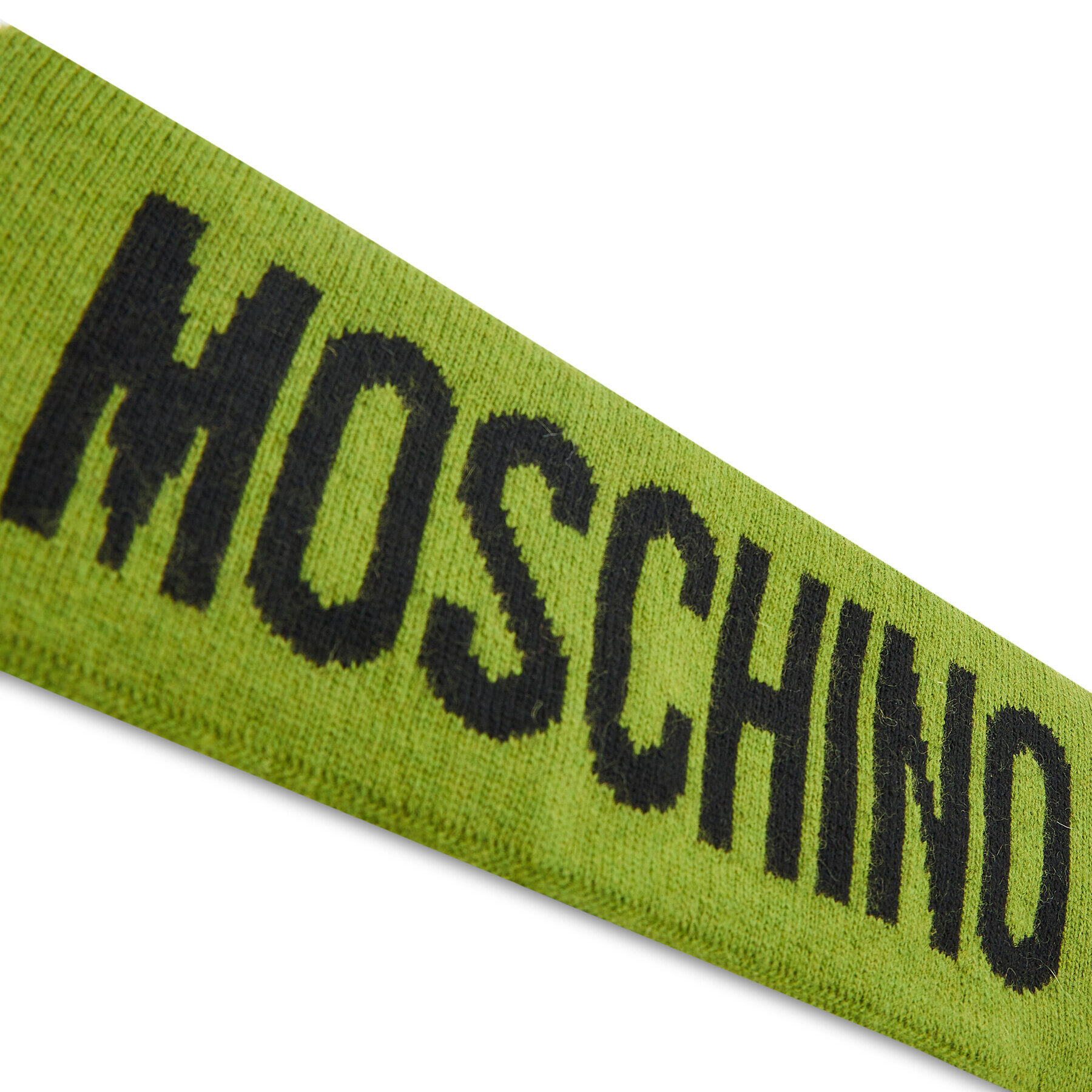 MOSCHINO Textilná čelenka 65235 0M2355 Zelená - Pepit.sk