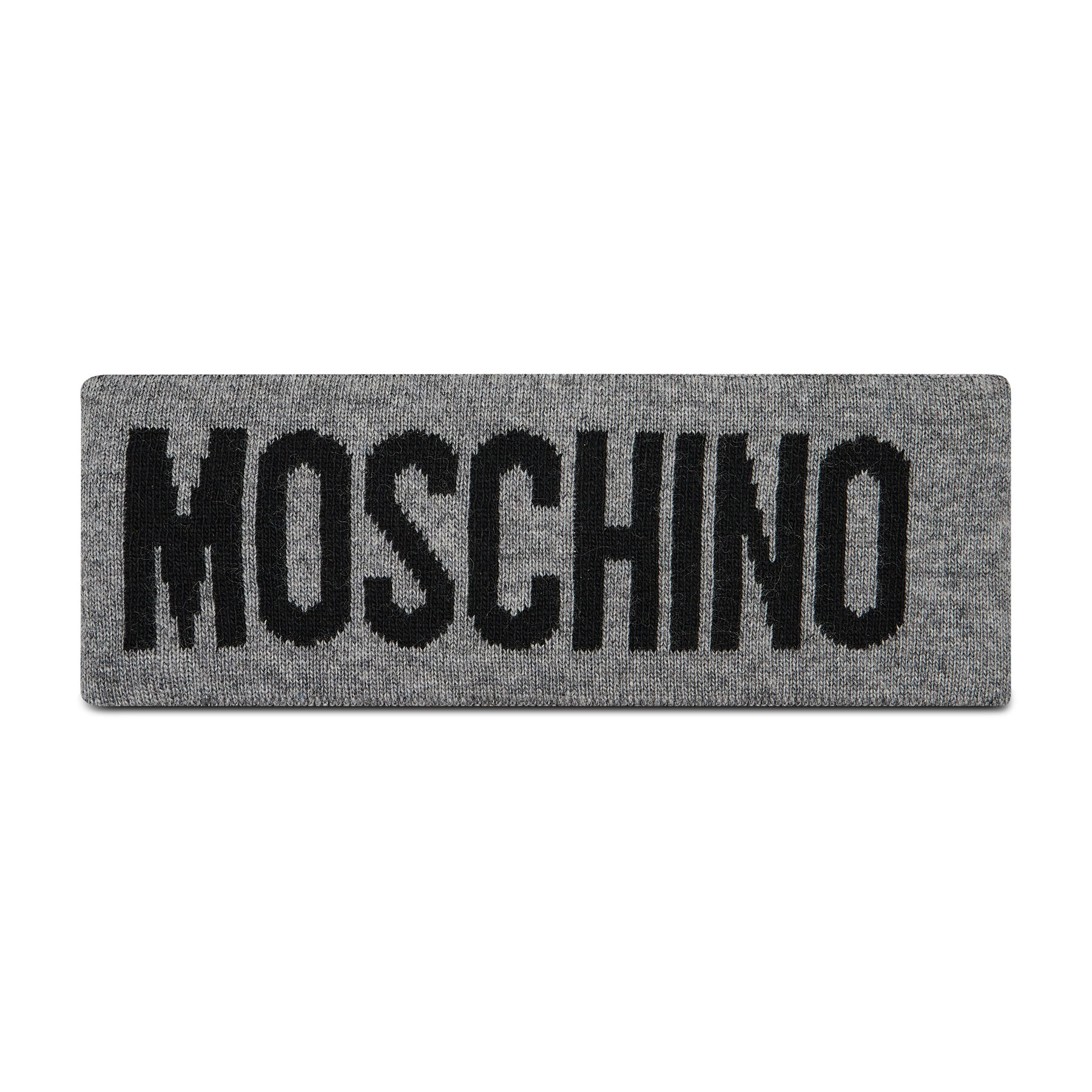 MOSCHINO Textilná čelenka 65235 M2355 Sivá - Pepit.sk