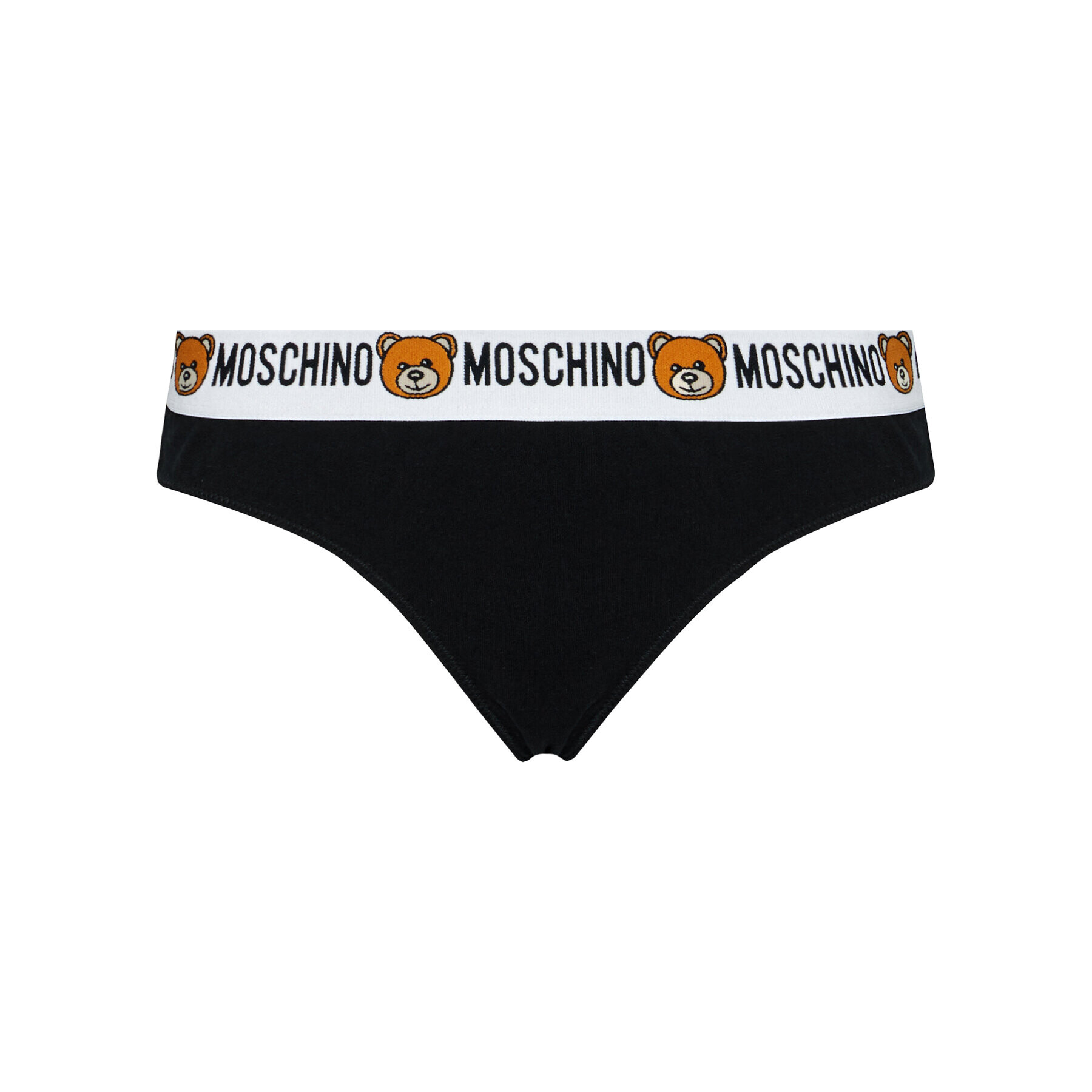 MOSCHINO Underwear & Swim Klasické nohavičky 4711 9003 Čierna - Pepit.sk