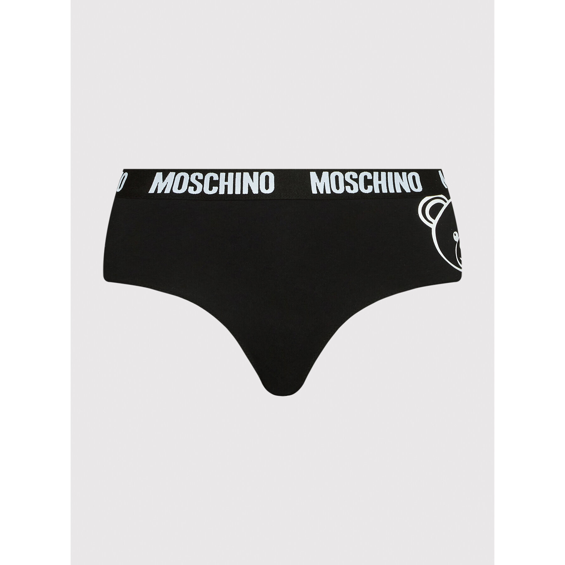 MOSCHINO Underwear & Swim Klasické nohavičky 4712 9008 Čierna - Pepit.sk