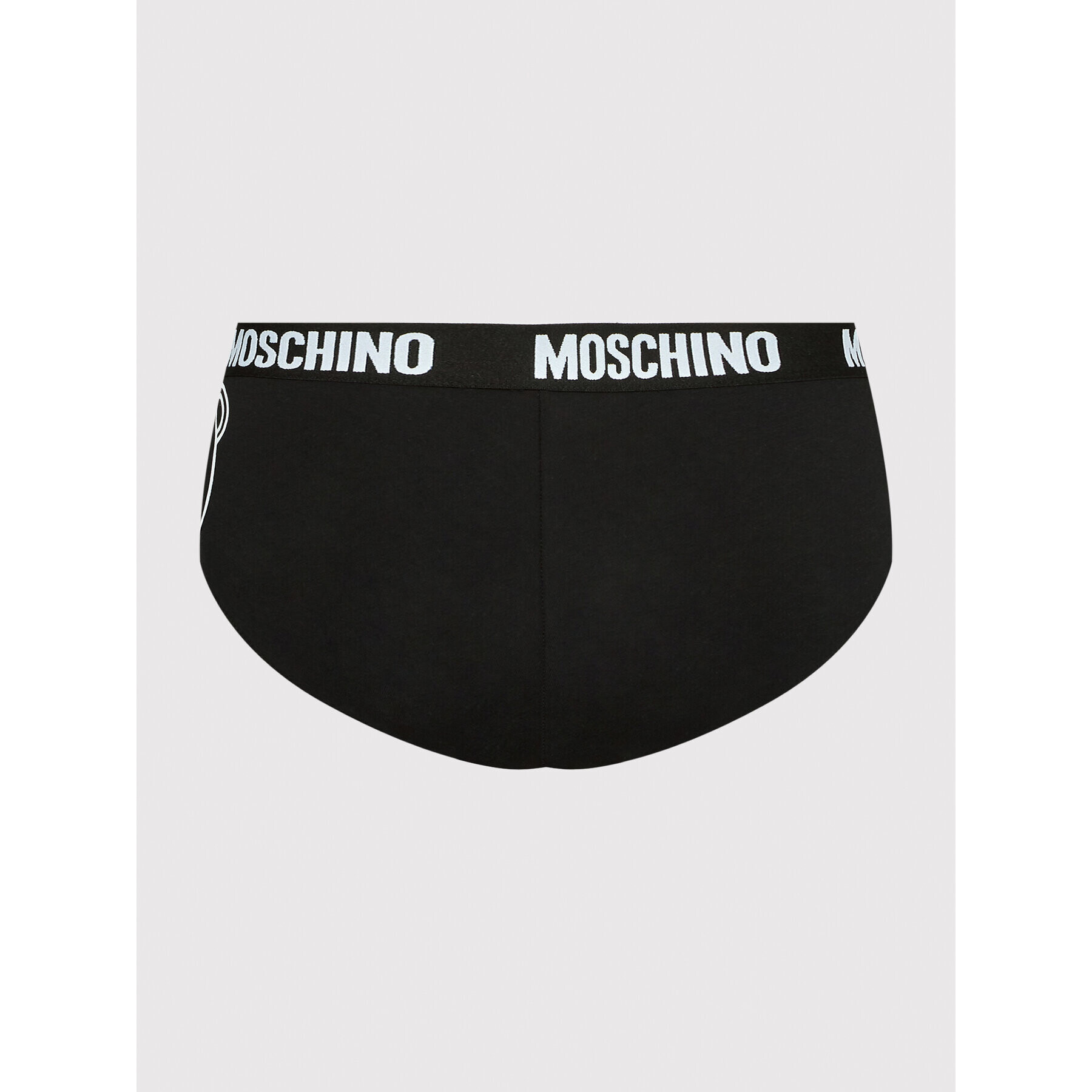 MOSCHINO Underwear & Swim Klasické nohavičky 4712 9008 Čierna - Pepit.sk