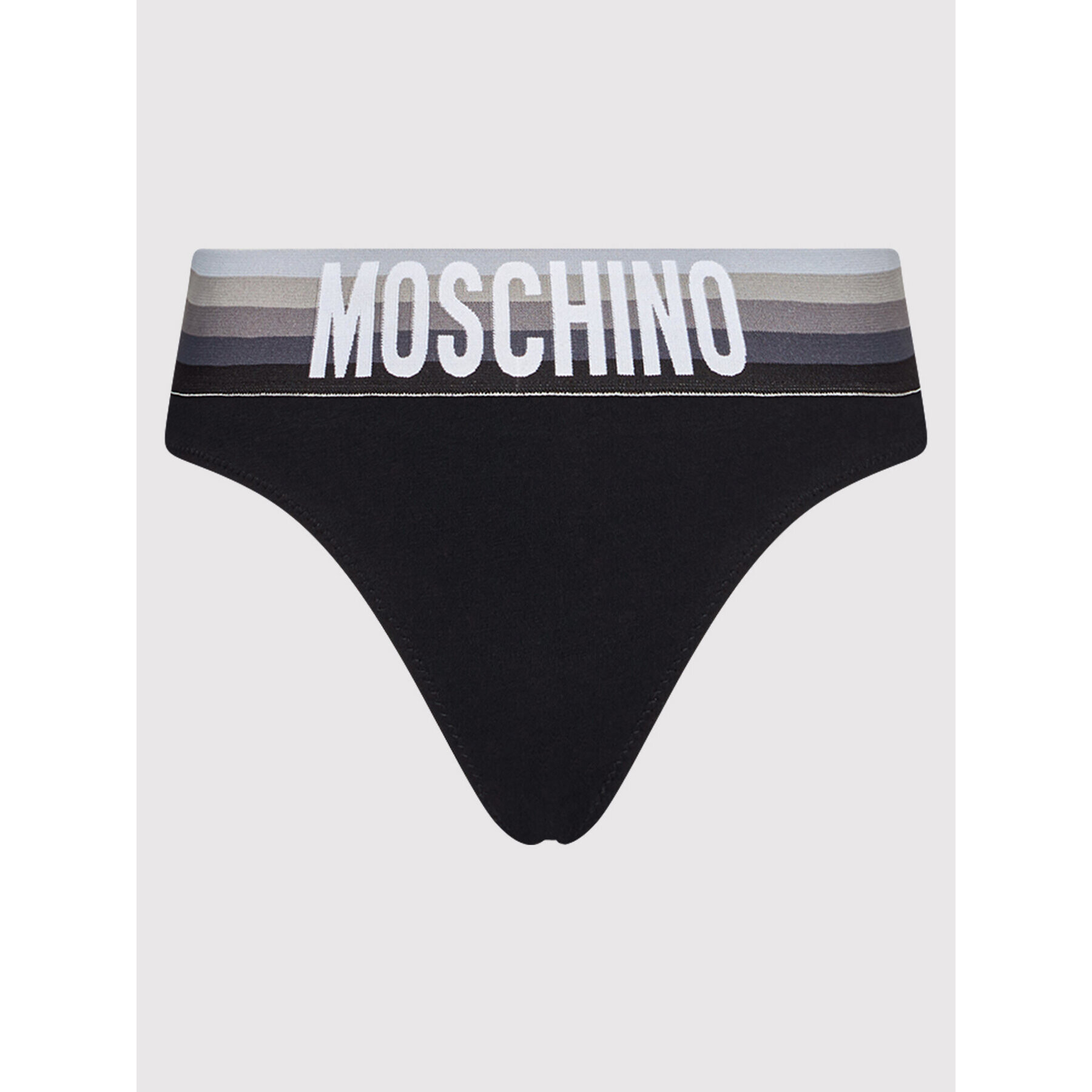 MOSCHINO Underwear & Swim Klasické nohavičky ZUV4713 9003 Čierna - Pepit.sk