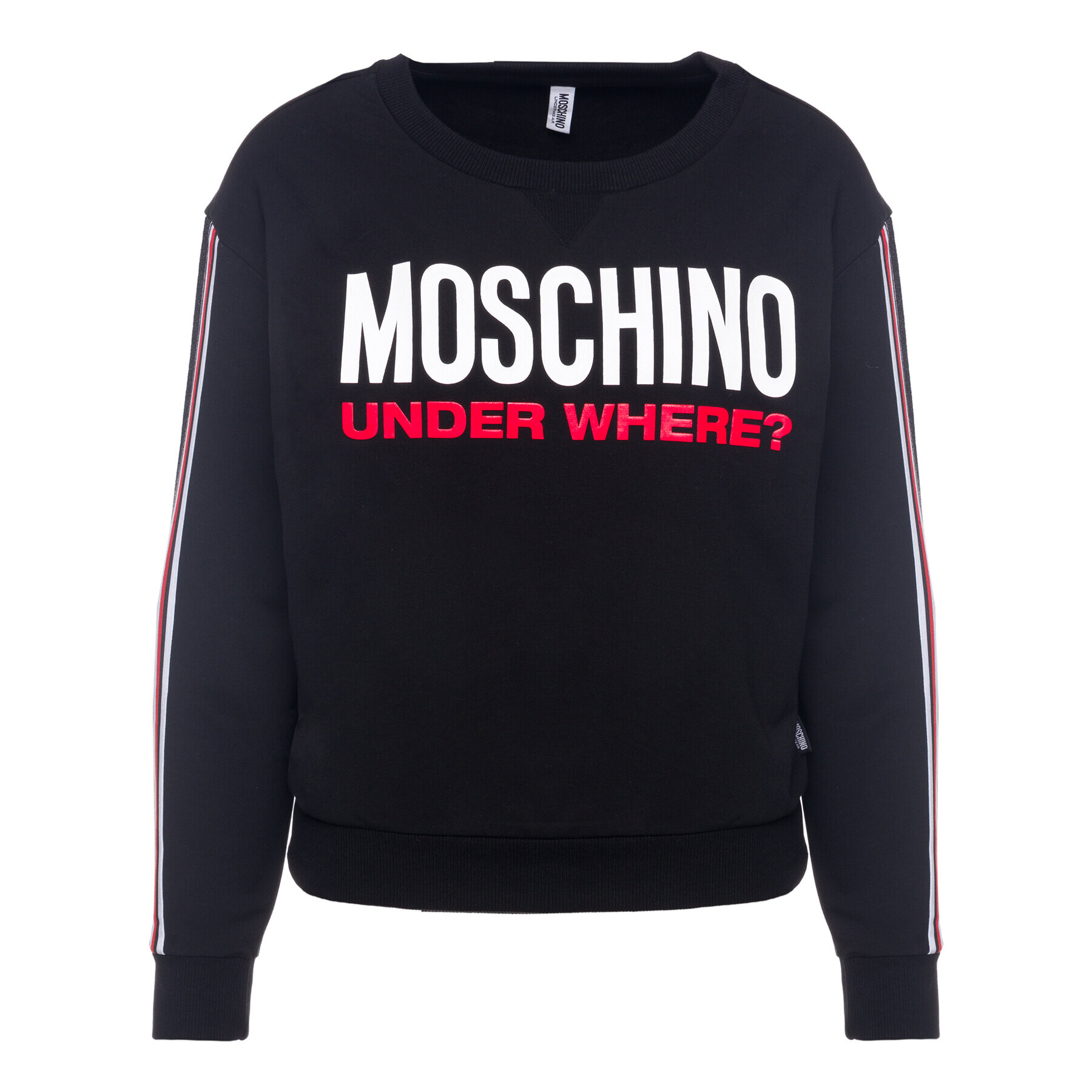 MOSCHINO Underwear & Swim Mikina A1712 9001 Čierna Regular Fit - Pepit.sk