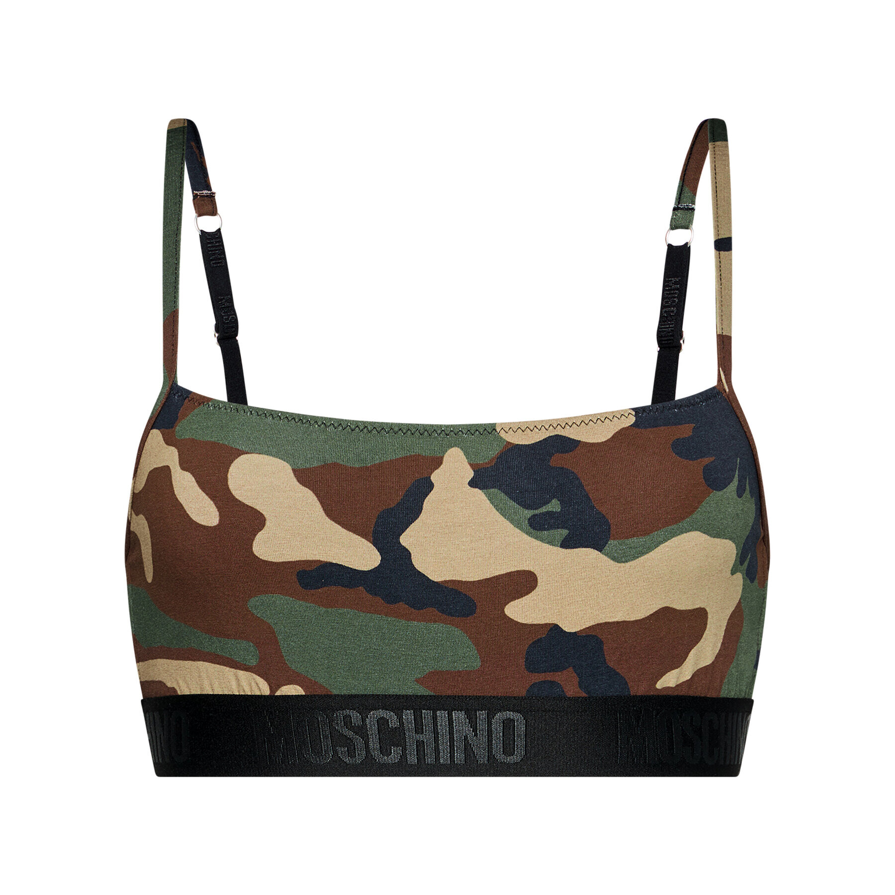 MOSCHINO Underwear & Swim Podprsenkový top 46 339 018 Zelená - Pepit.sk