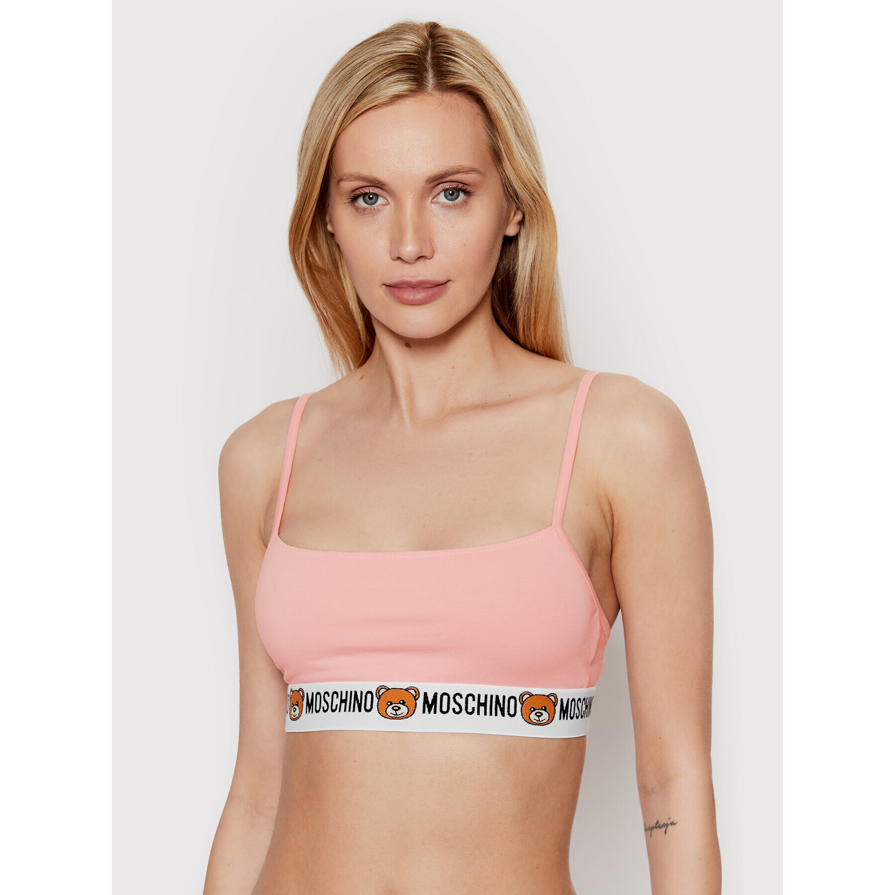 MOSCHINO Underwear & Swim Podprsenkový top 4606 9003 Ružová - Pepit.sk