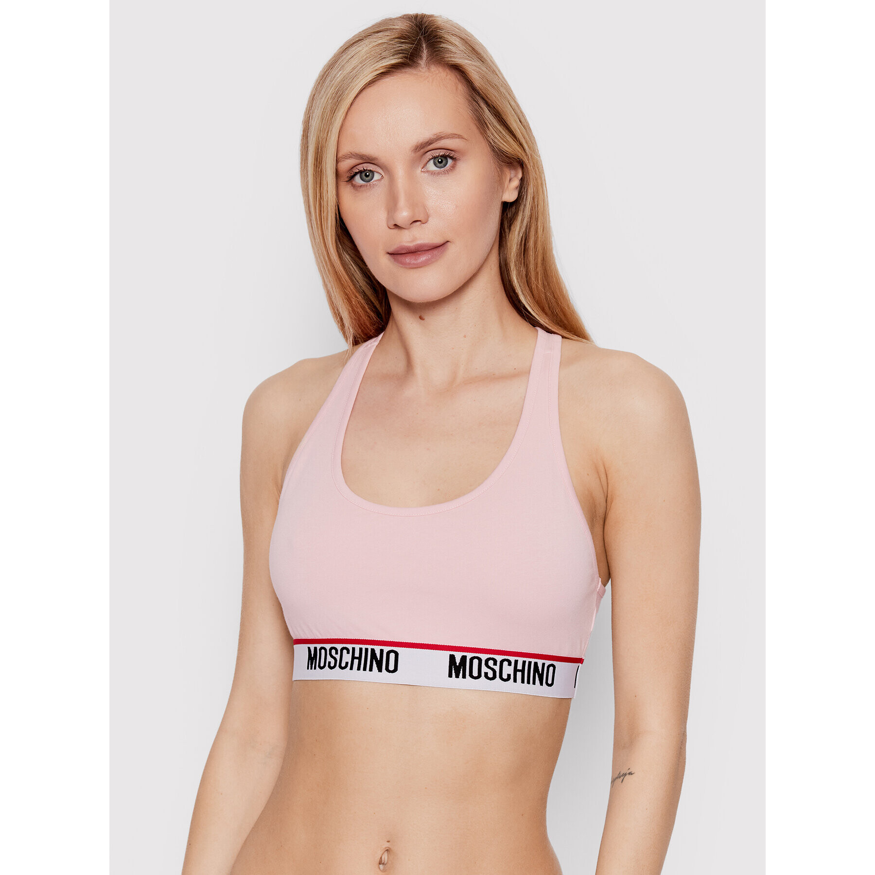 MOSCHINO Underwear & Swim Podprsenkový top 6809 9003 Ružová - Pepit.sk