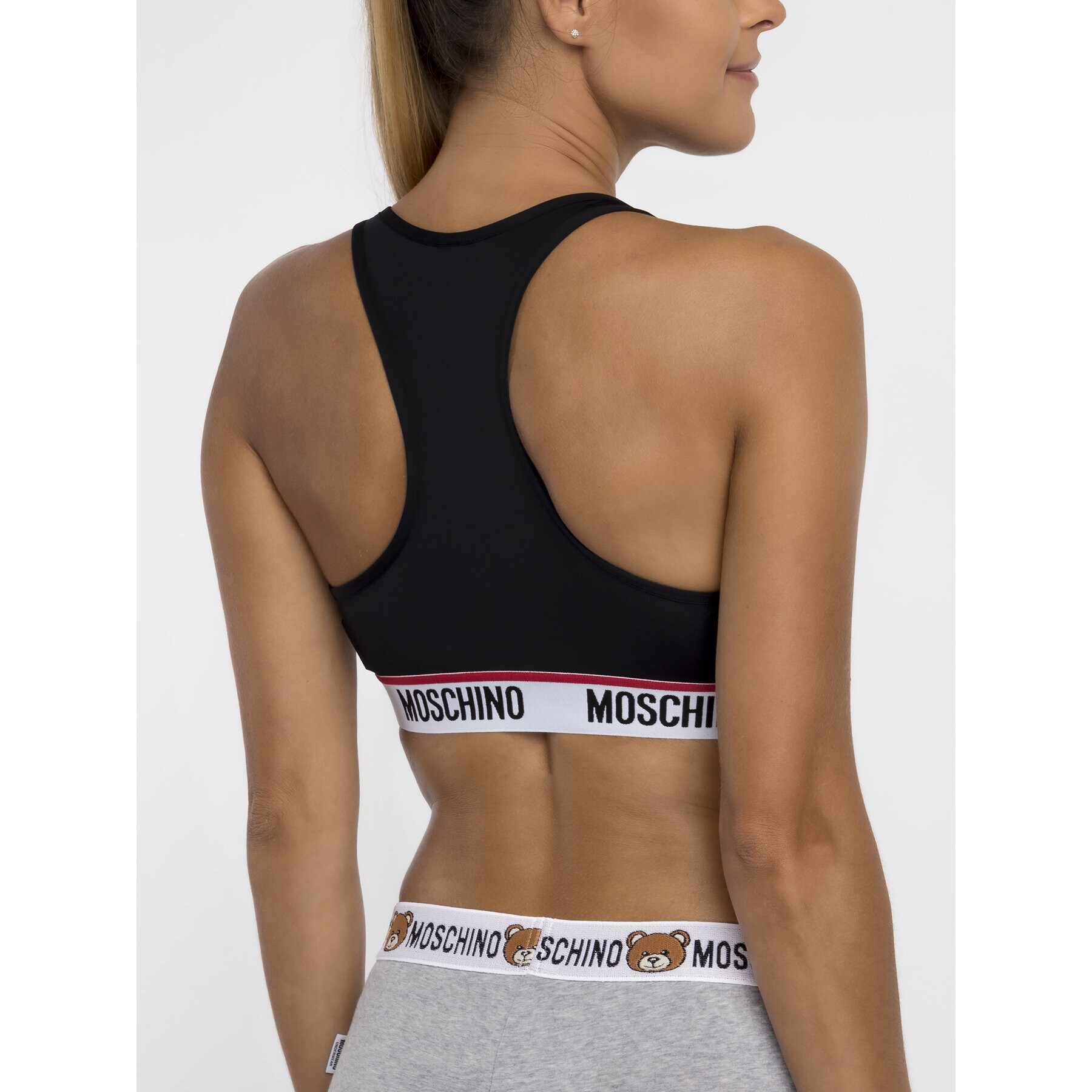 MOSCHINO Underwear & Swim Podprsenkový top A4503 9014 Čierna - Pepit.sk