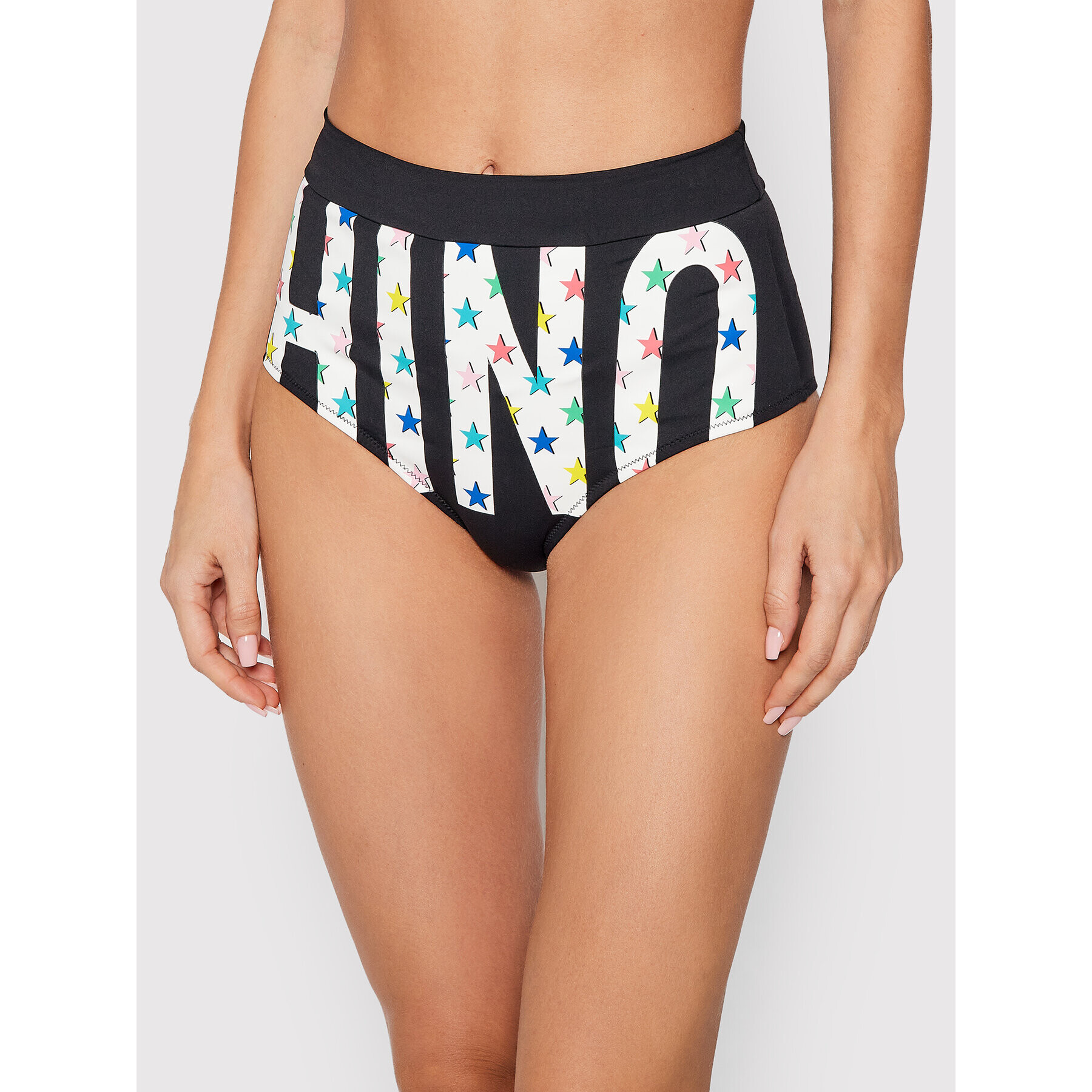 MOSCHINO Underwear & Swim Spodný diel bikín 7104 2611 Čierna - Pepit.sk