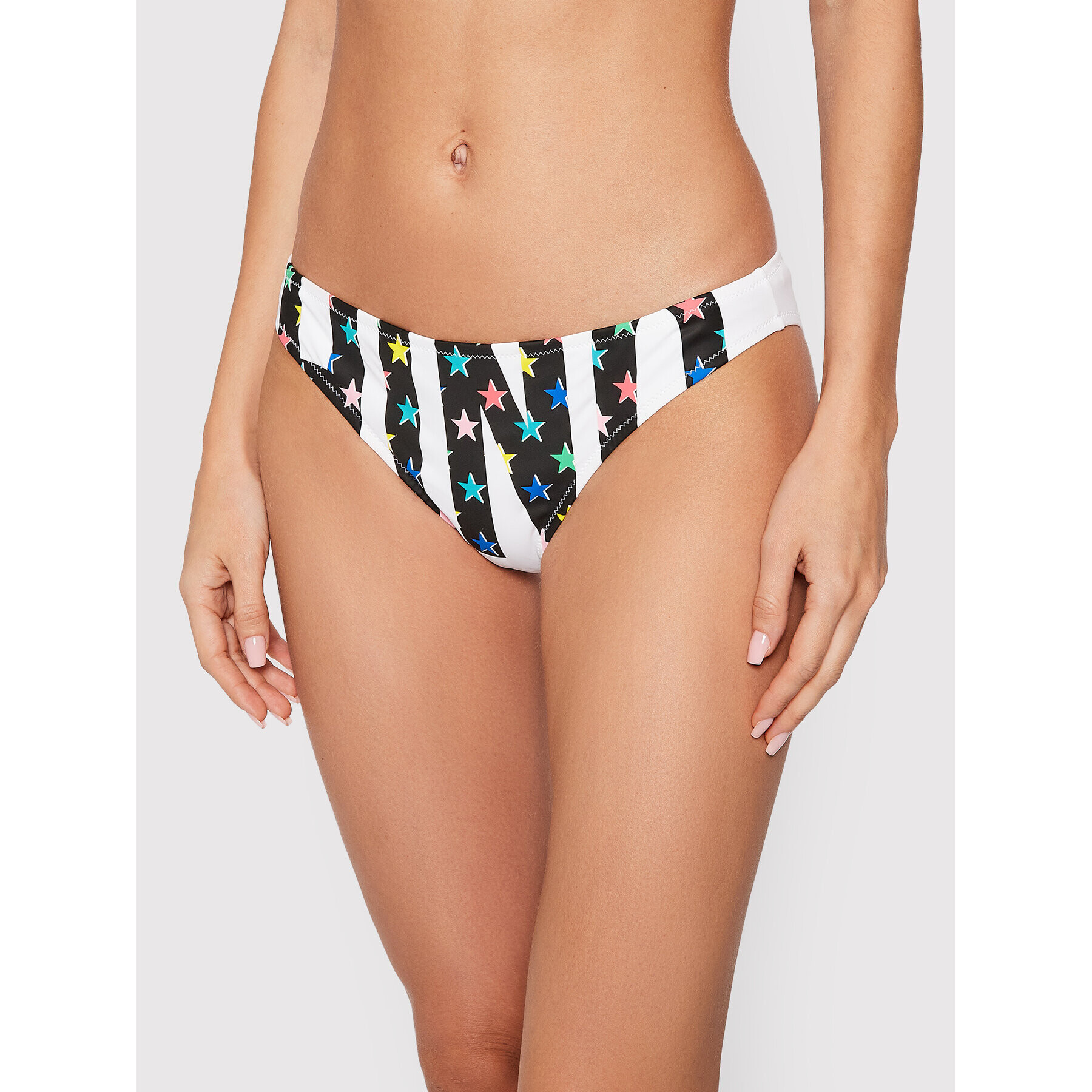 MOSCHINO Underwear & Swim Spodný diel bikín 7113 2611 Biela - Pepit.sk