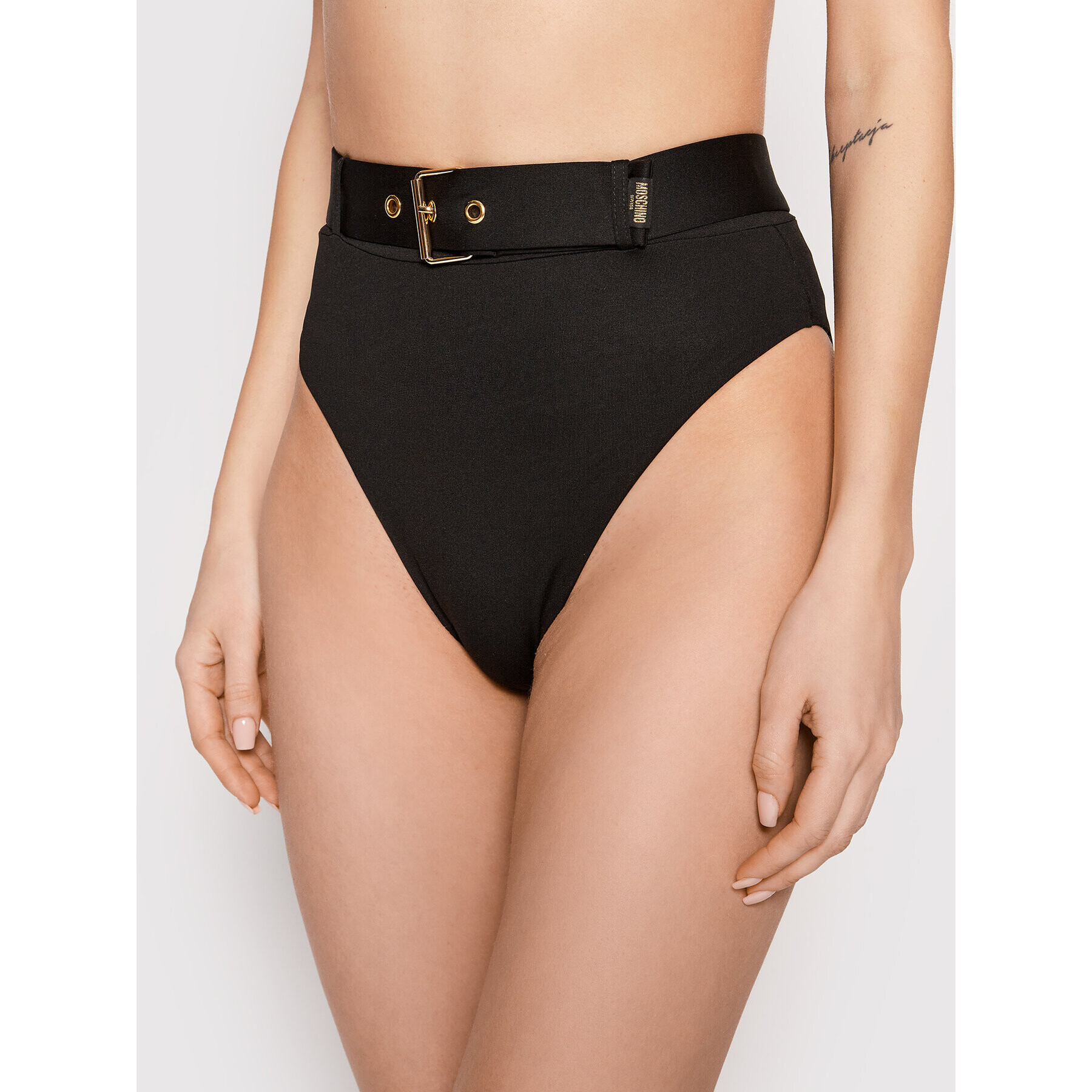 MOSCHINO Underwear & Swim Spodný diel bikín A7109 5508 Čierna - Pepit.sk