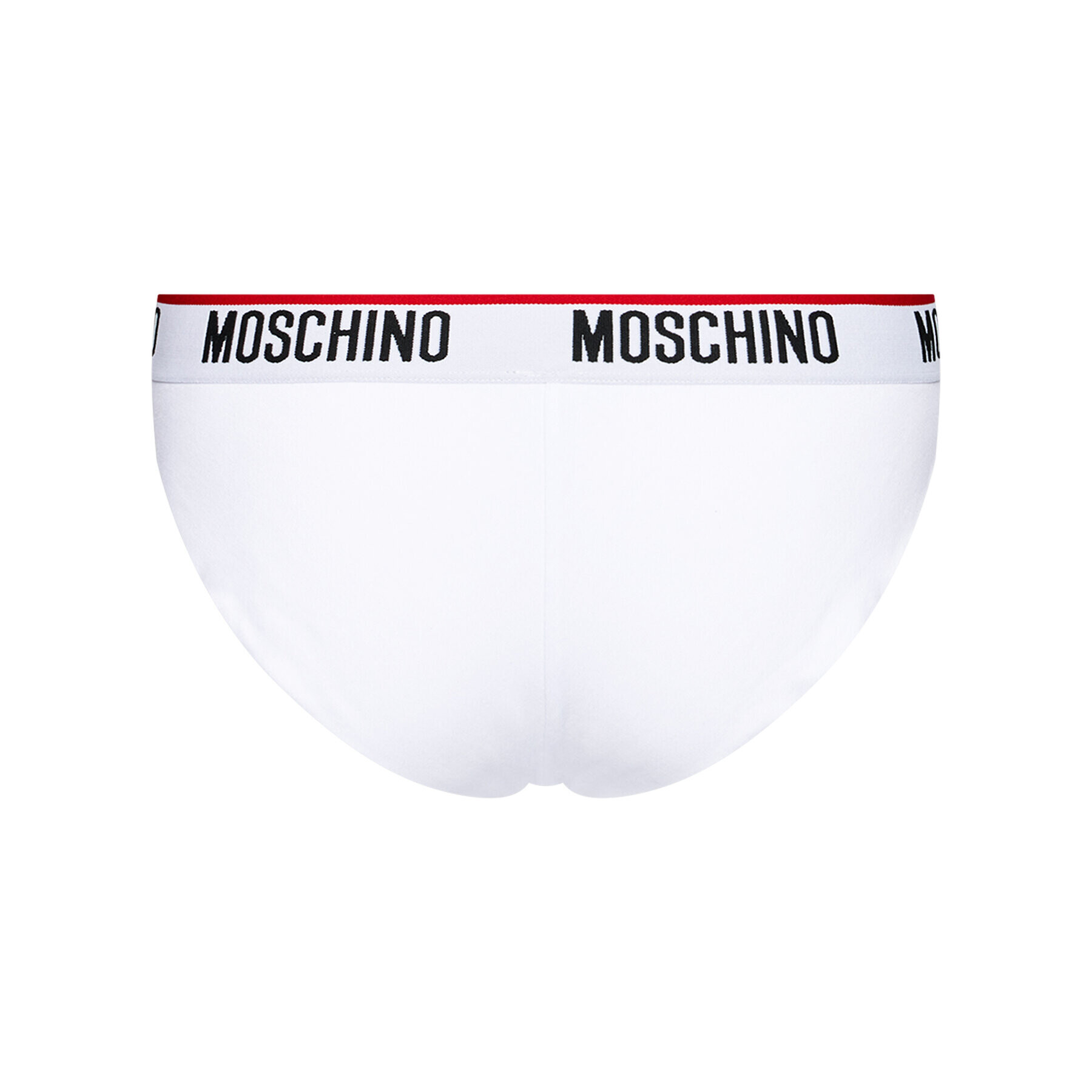 MOSCHINO Underwear & Swim Súprava 2 kusov brazílskych nohavičiek ZUA4745 9003 Biela - Pepit.sk