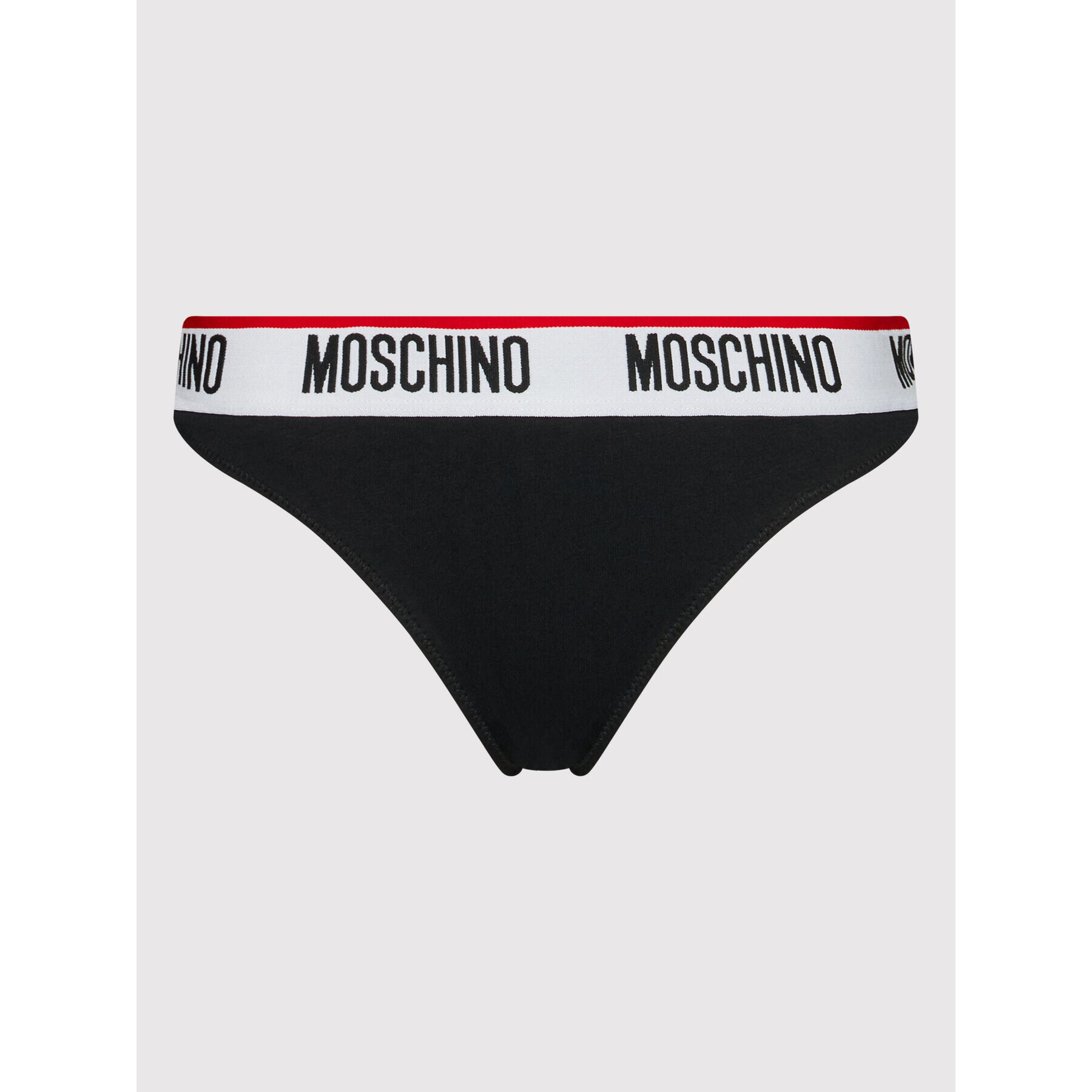 MOSCHINO Underwear & Swim Súprava 2 kusov klasických nohavičiek 4742 9003 Čierna - Pepit.sk