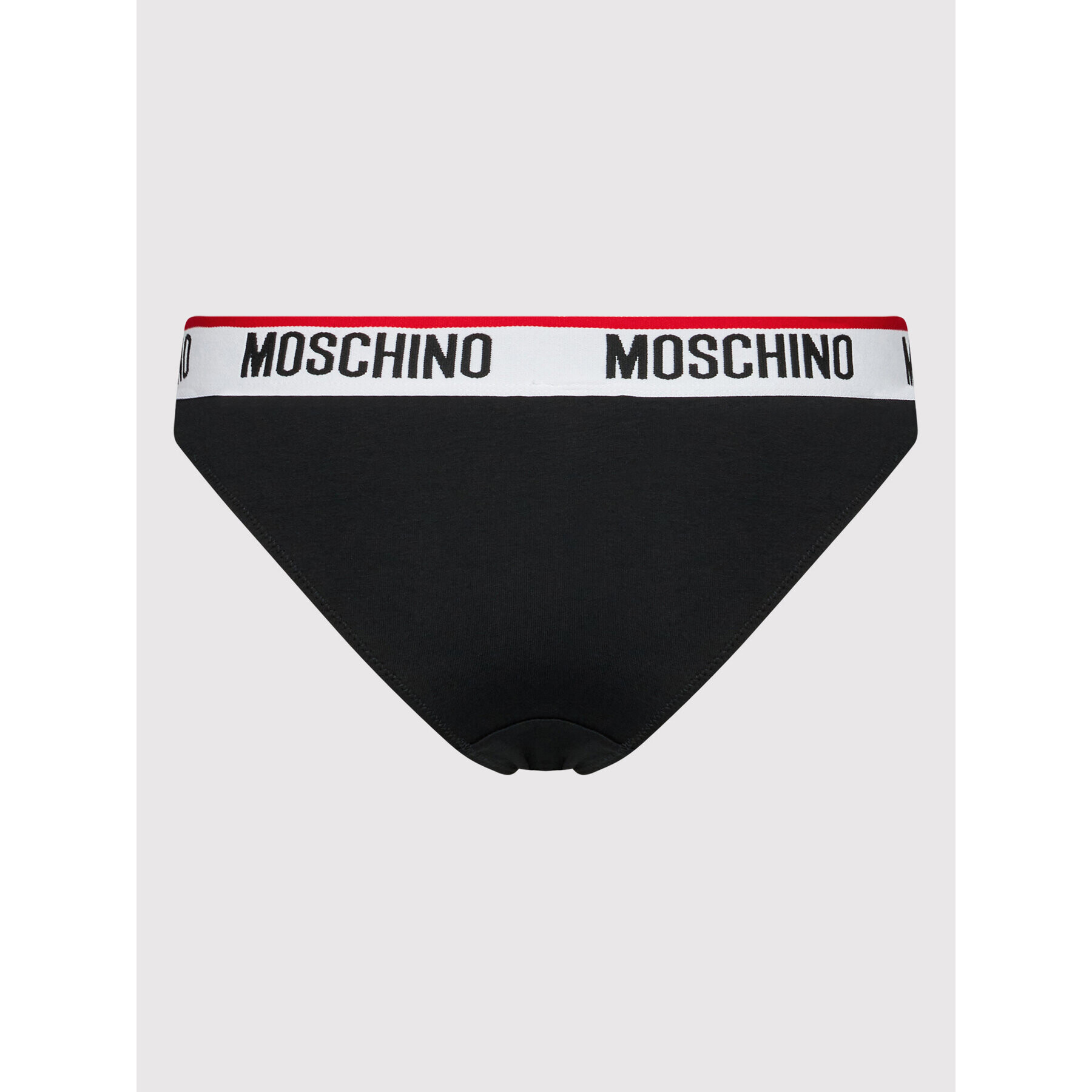 MOSCHINO Underwear & Swim Súprava 2 kusov klasických nohavičiek 4742 9003 Čierna - Pepit.sk