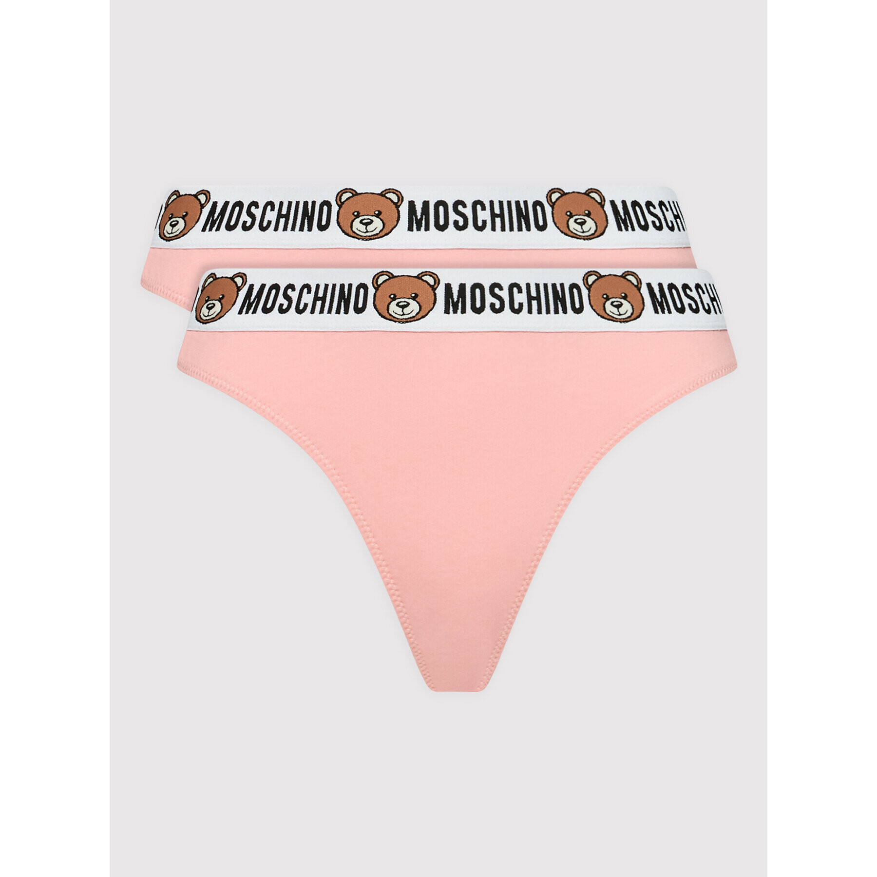 MOSCHINO Underwear & Swim Súprava 2 kusov stringových nohavičiek 4762 9003 Ružová - Pepit.sk