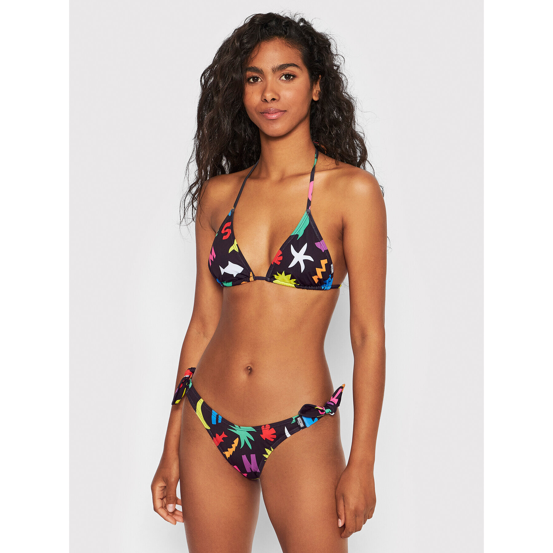 MOSCHINO Underwear & Swim Vrchný diel bikín 5712 2106 Čierna - Pepit.sk