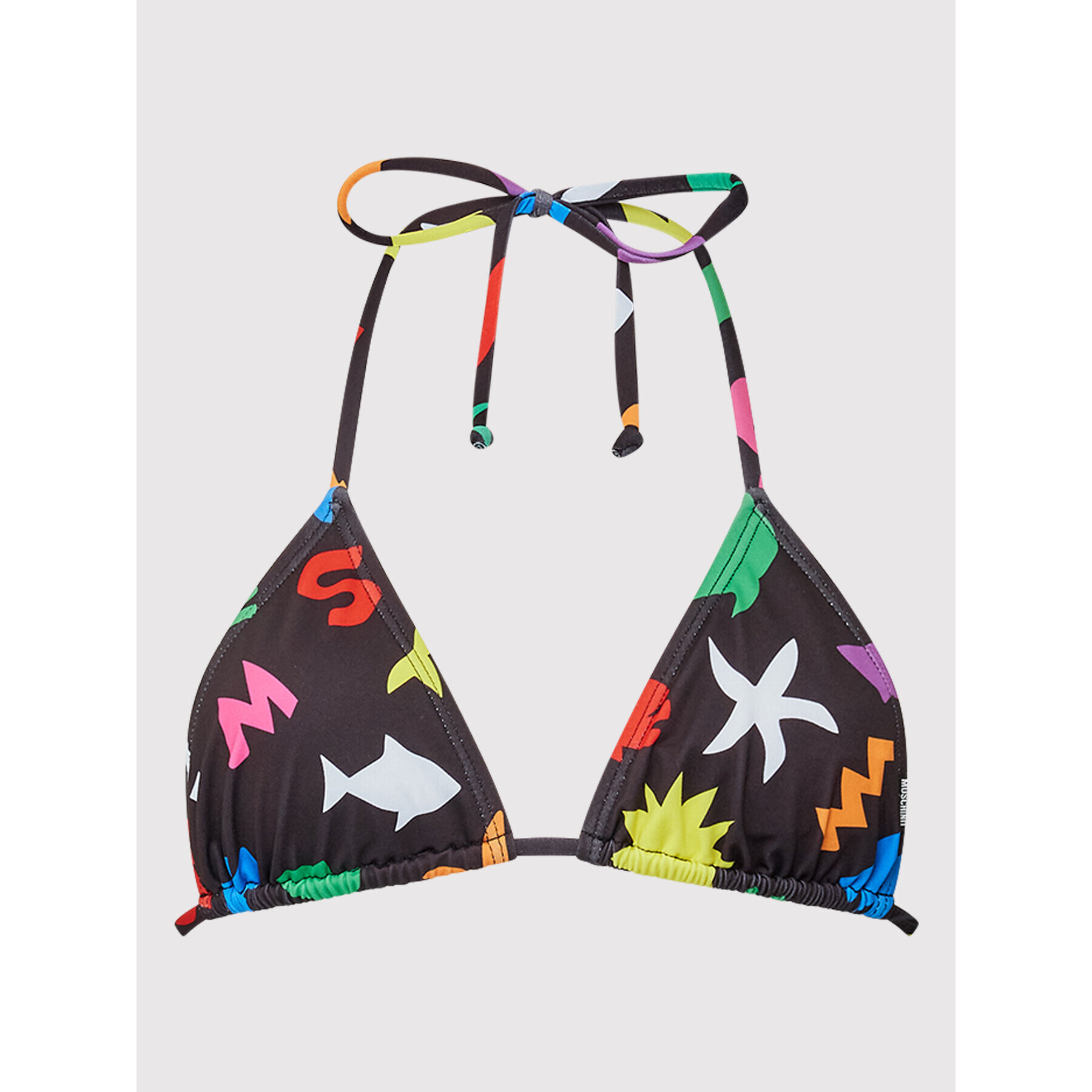 MOSCHINO Underwear & Swim Vrchný diel bikín 5712 2106 Čierna - Pepit.sk